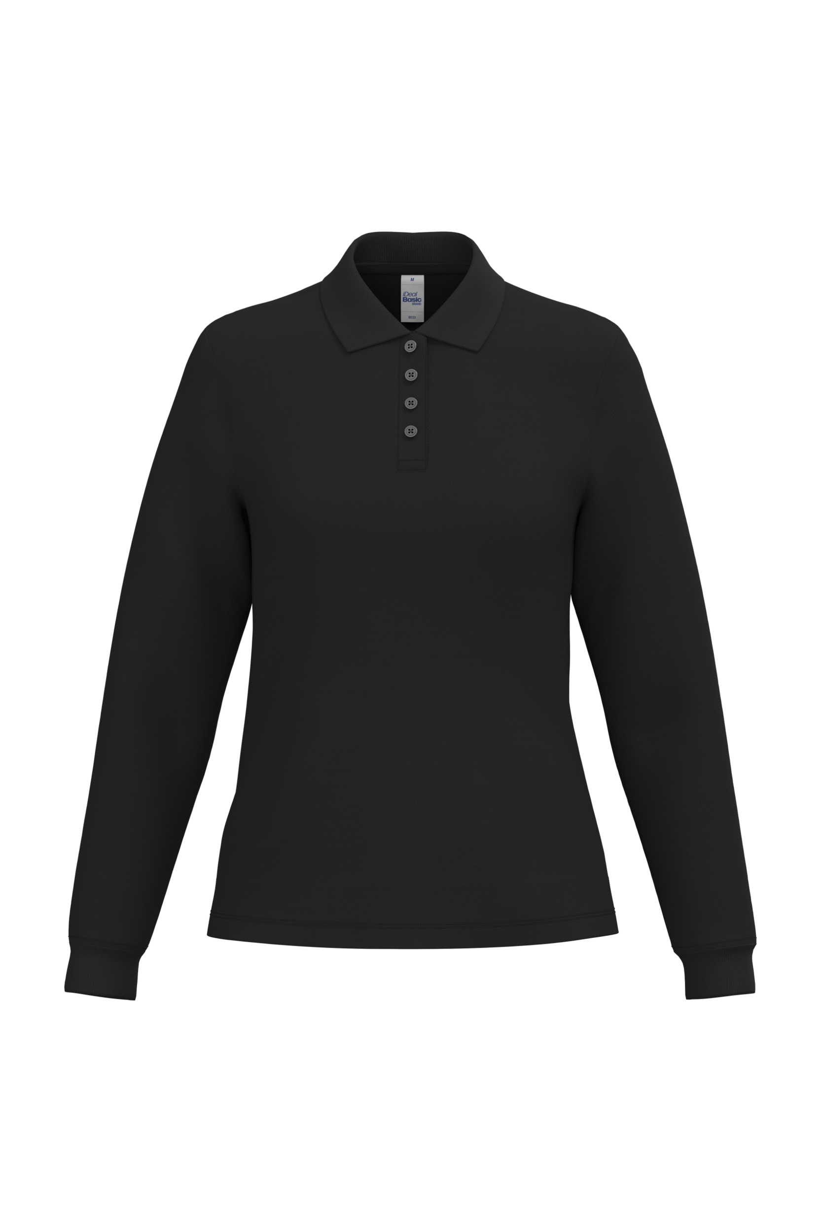 Visuel Polo piqué LSL femme