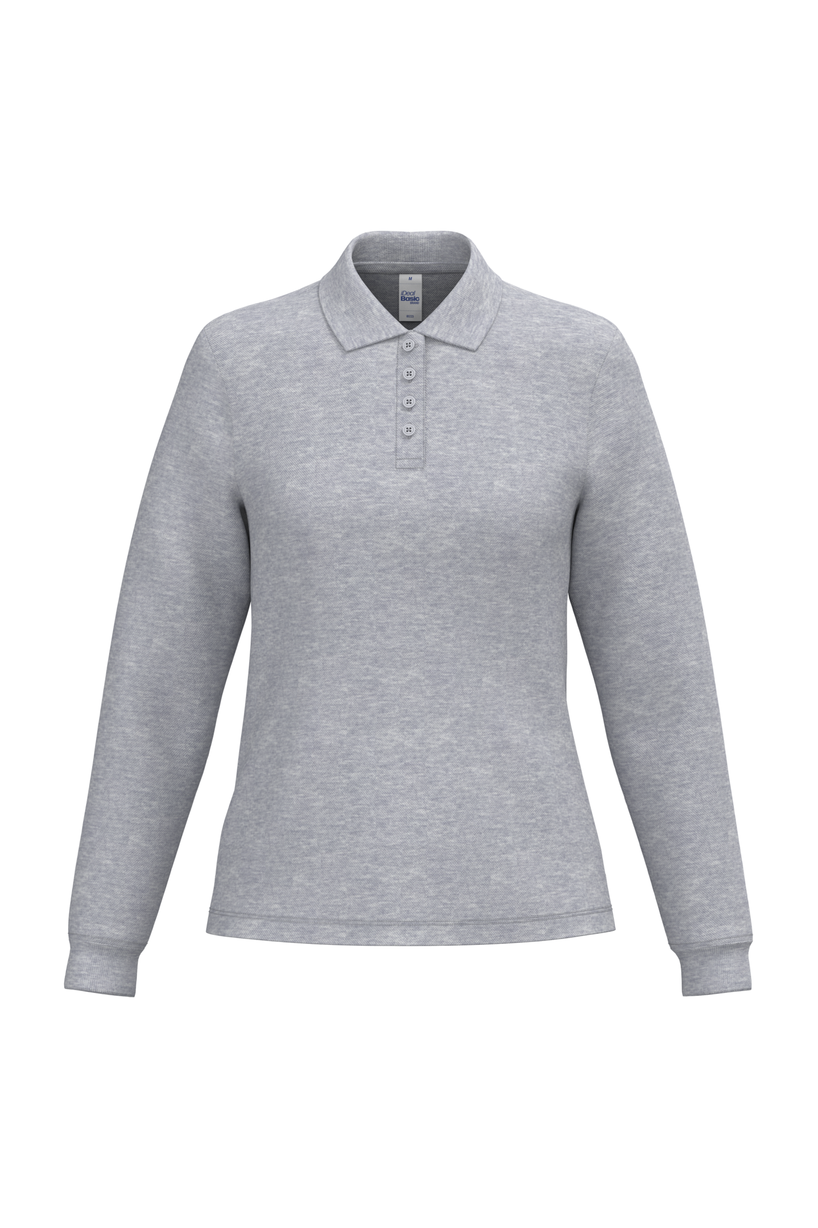 Miniature 4 pour Polo piqué LSL femme