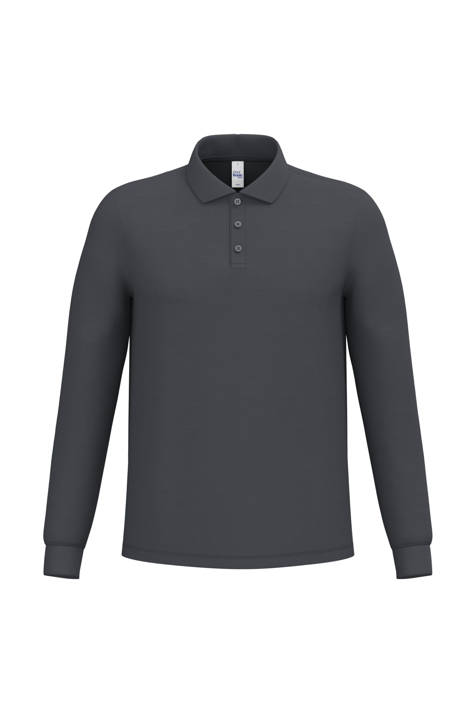 Miniature 2 pour Polo piqué LSL homme