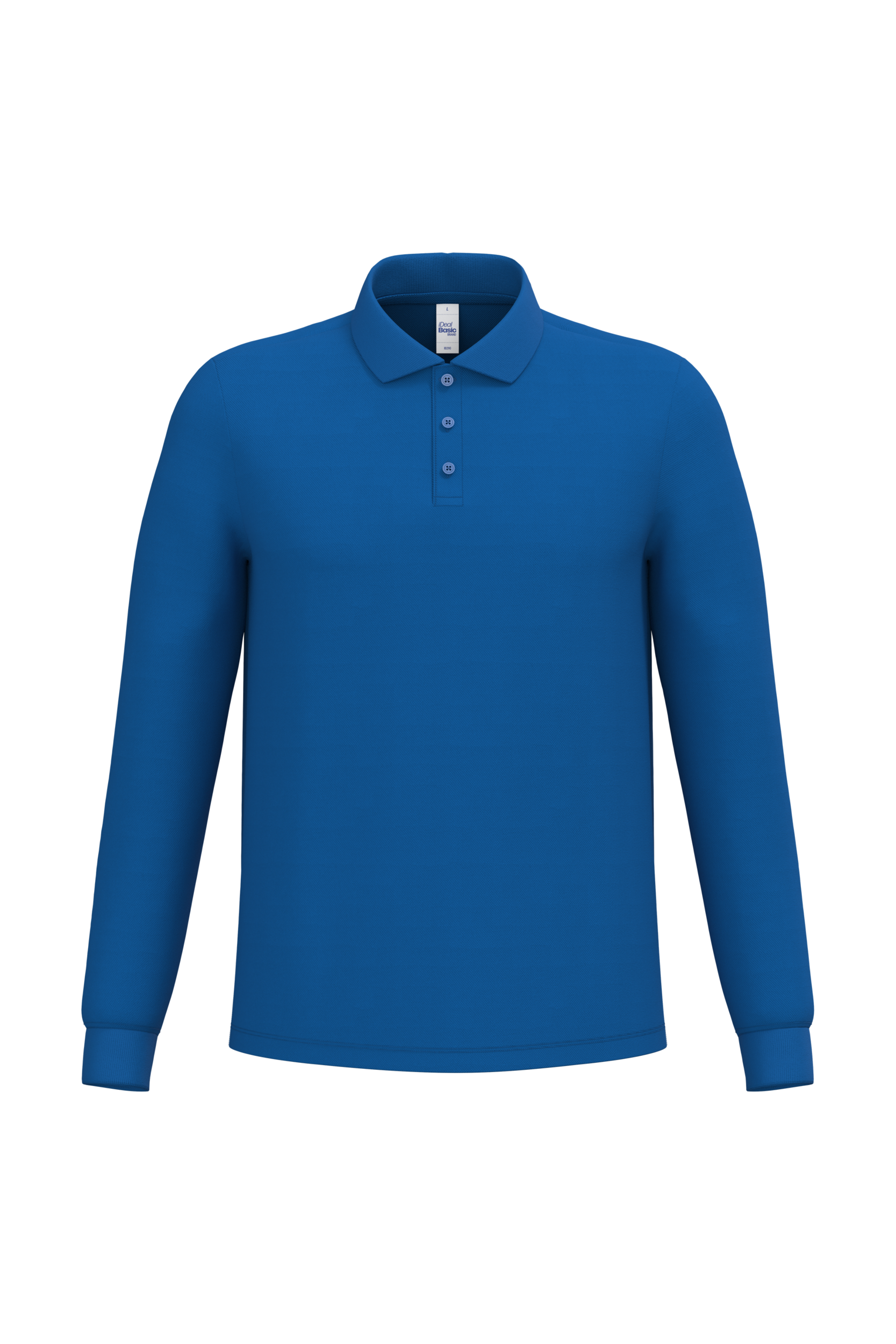 Miniature 6 pour Polo piqué LSL homme