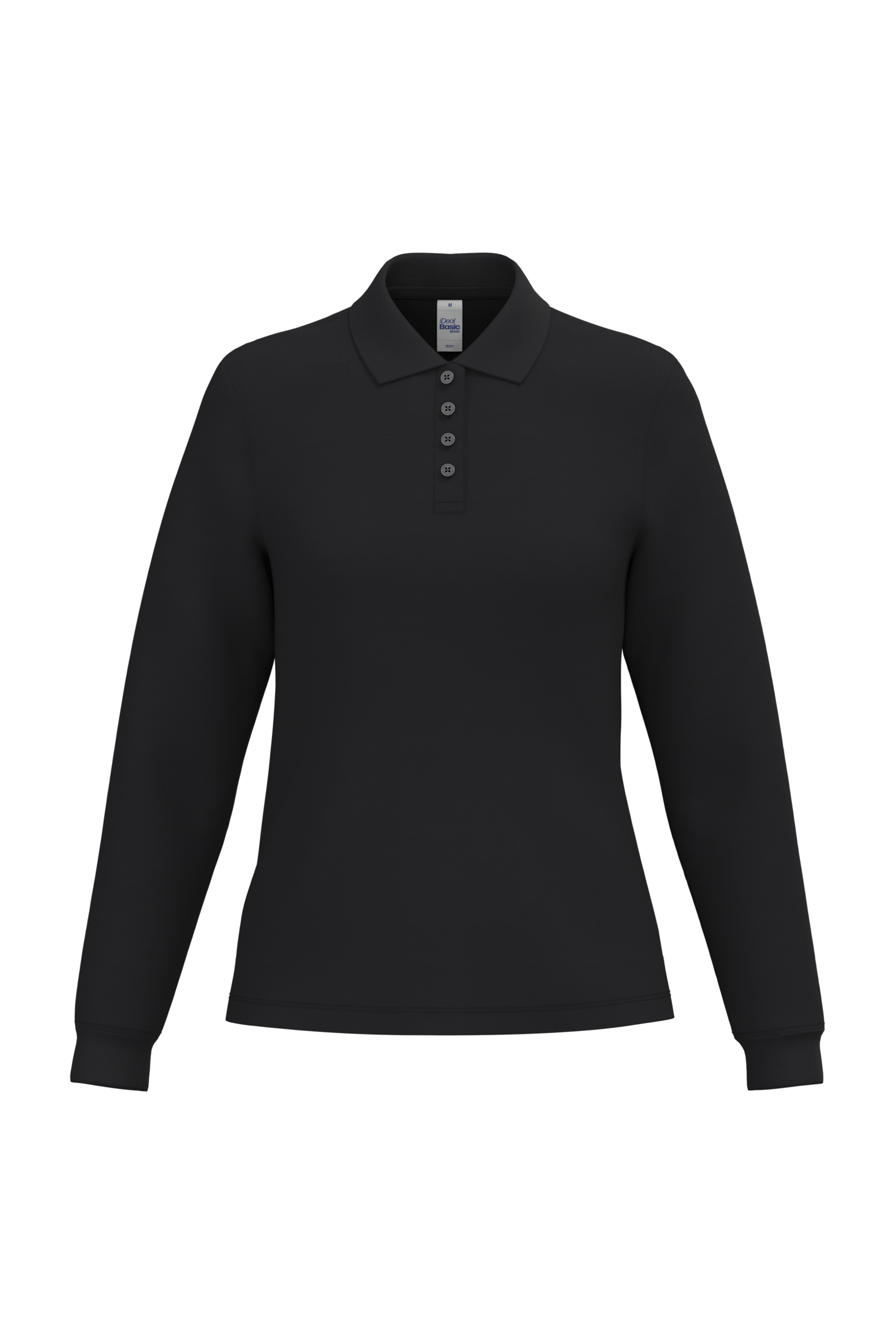 Visuel Polo piqué LSL femme