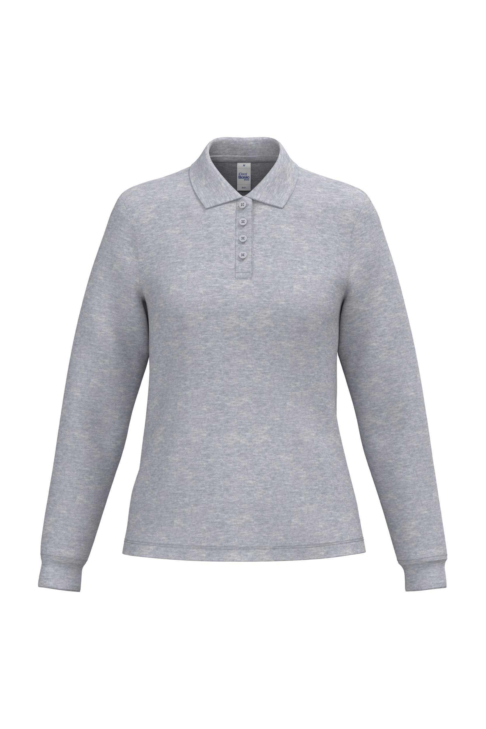 Miniature 4 pour Polo piqué LSL femme