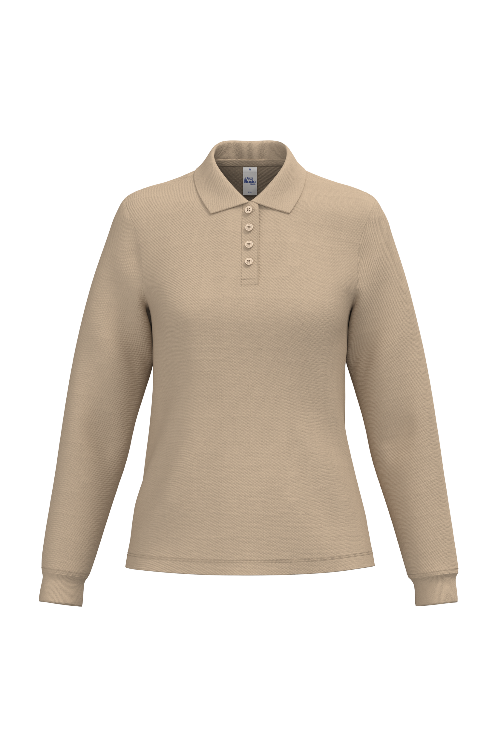 Miniature 7 pour Polo piqué LSL femme
