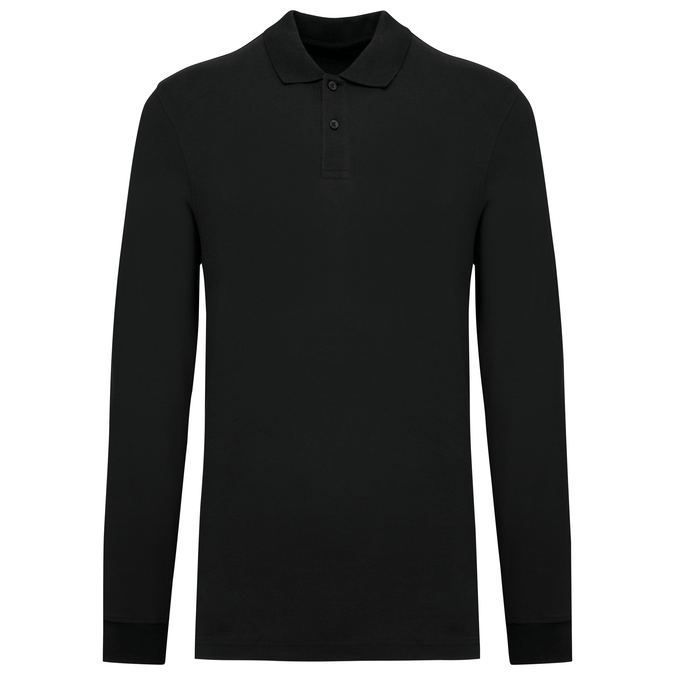 Visuel Polo piqué manches longues Bio180 homme