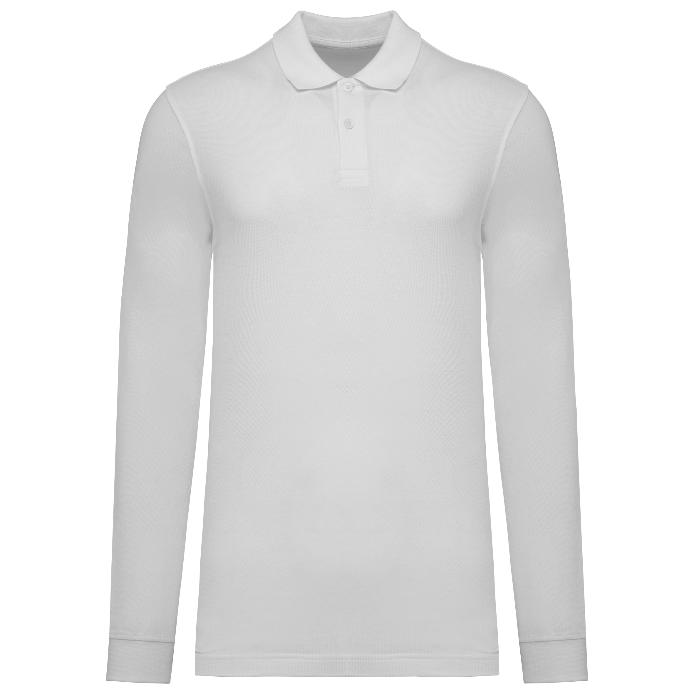 Miniature 4 pour Polo piqué manches longues Bio180 homme
