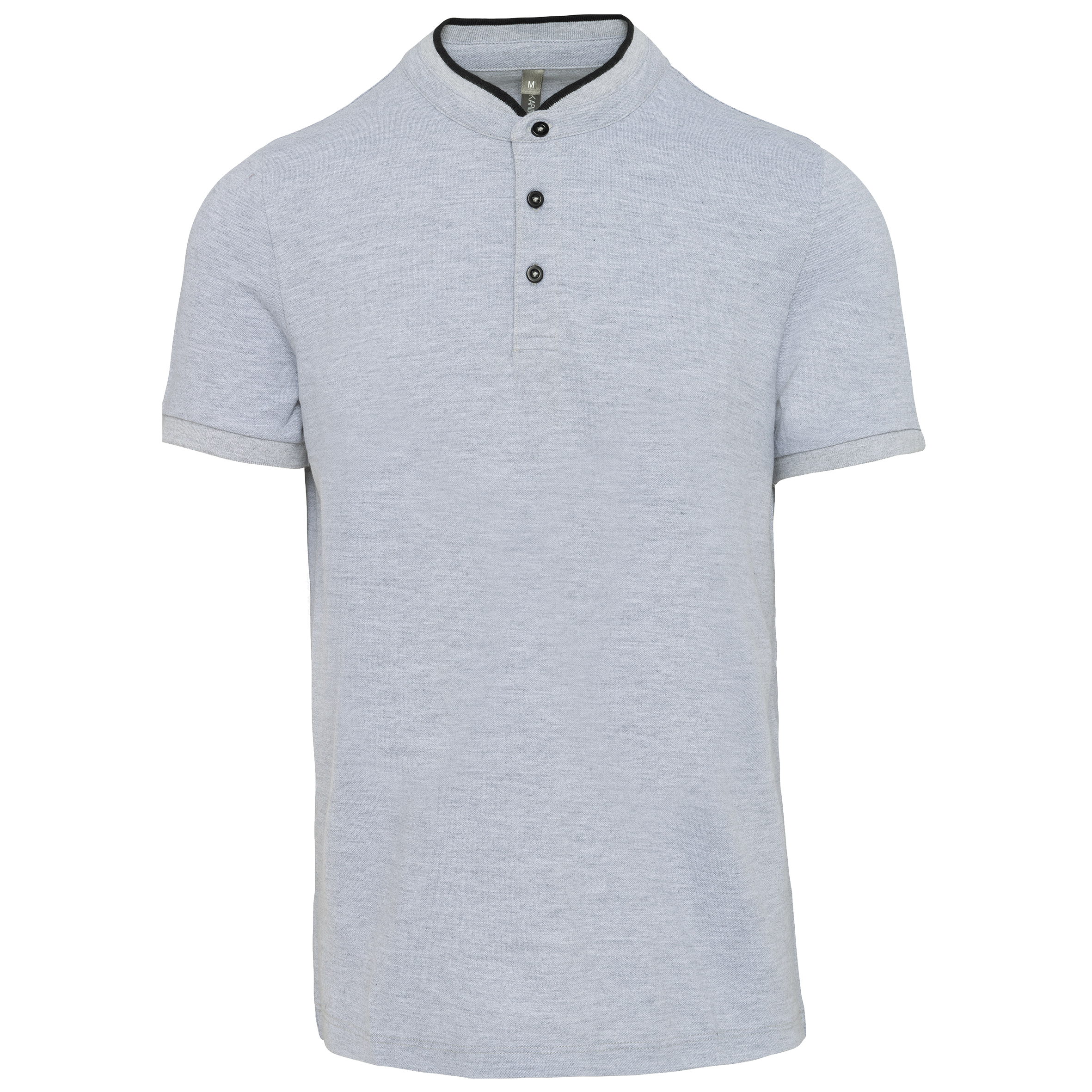 Miniature 10 pour Polo col mao manches courtes homme