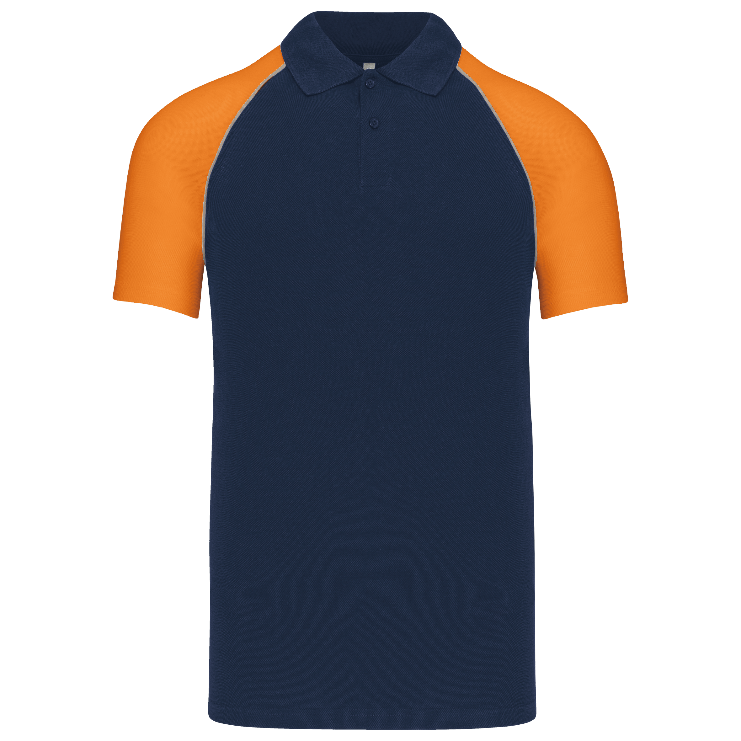 Miniature 12 pour Polo baseball manches courtes