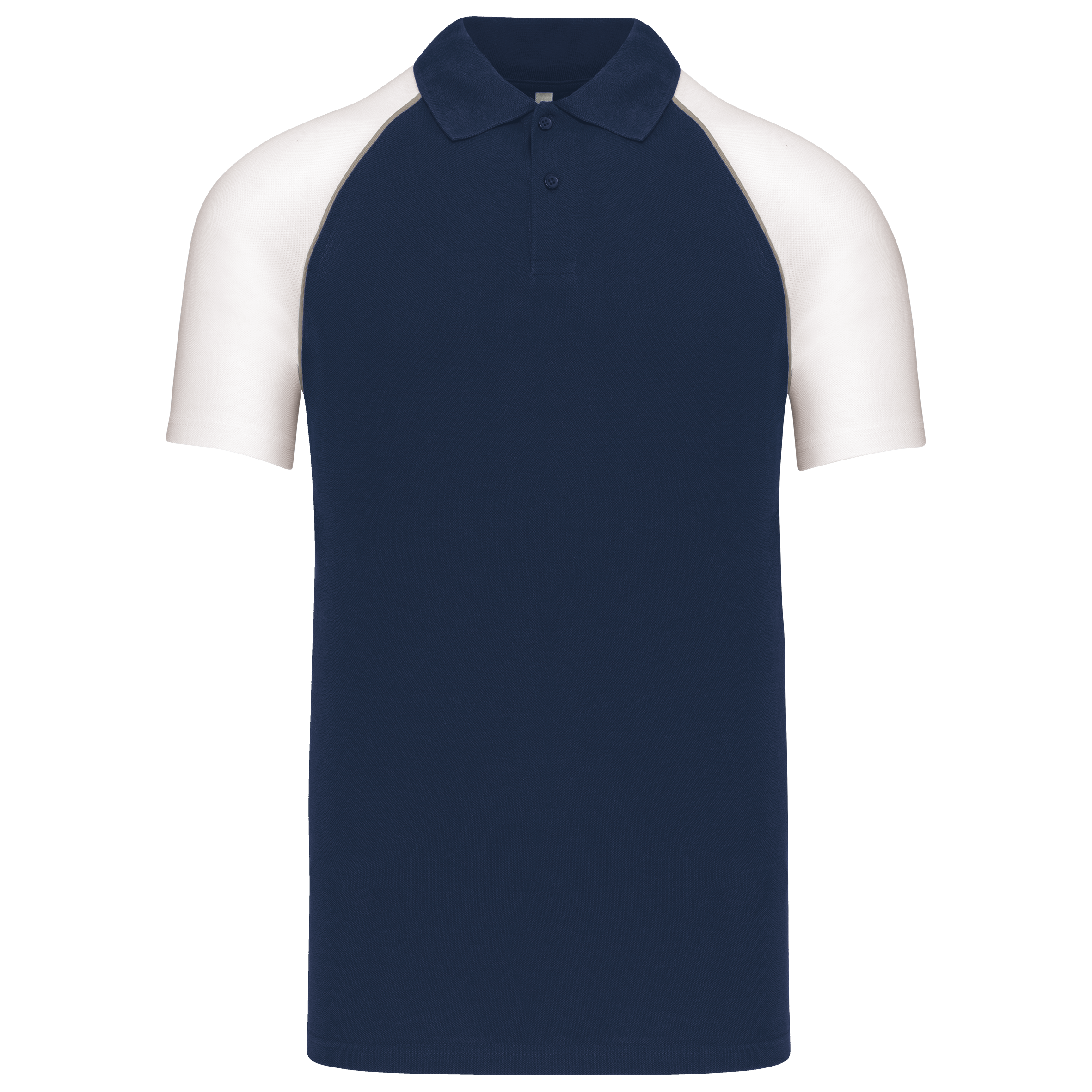 Miniature 14 pour Polo baseball manches courtes
