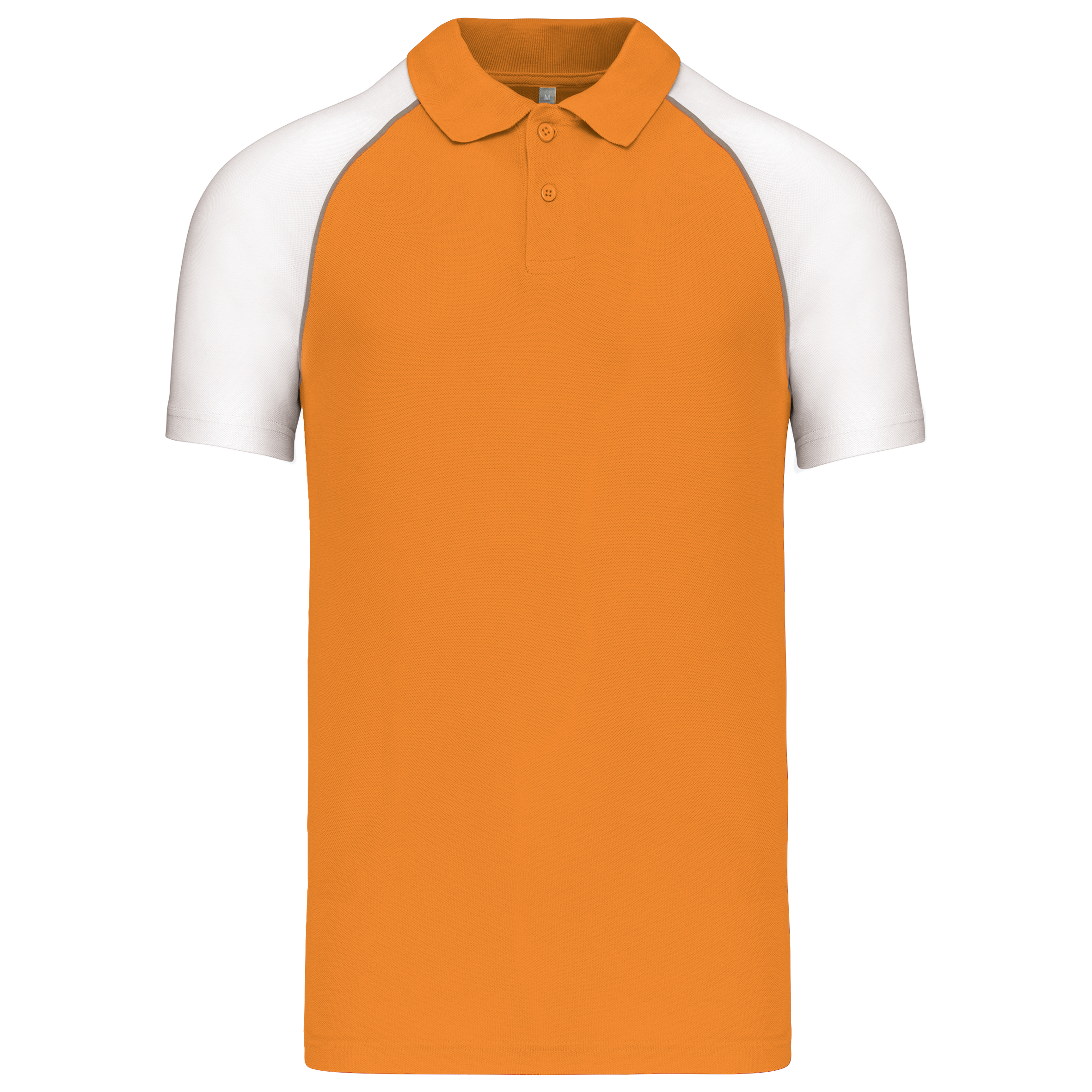 Miniature 15 pour Polo baseball manches courtes
