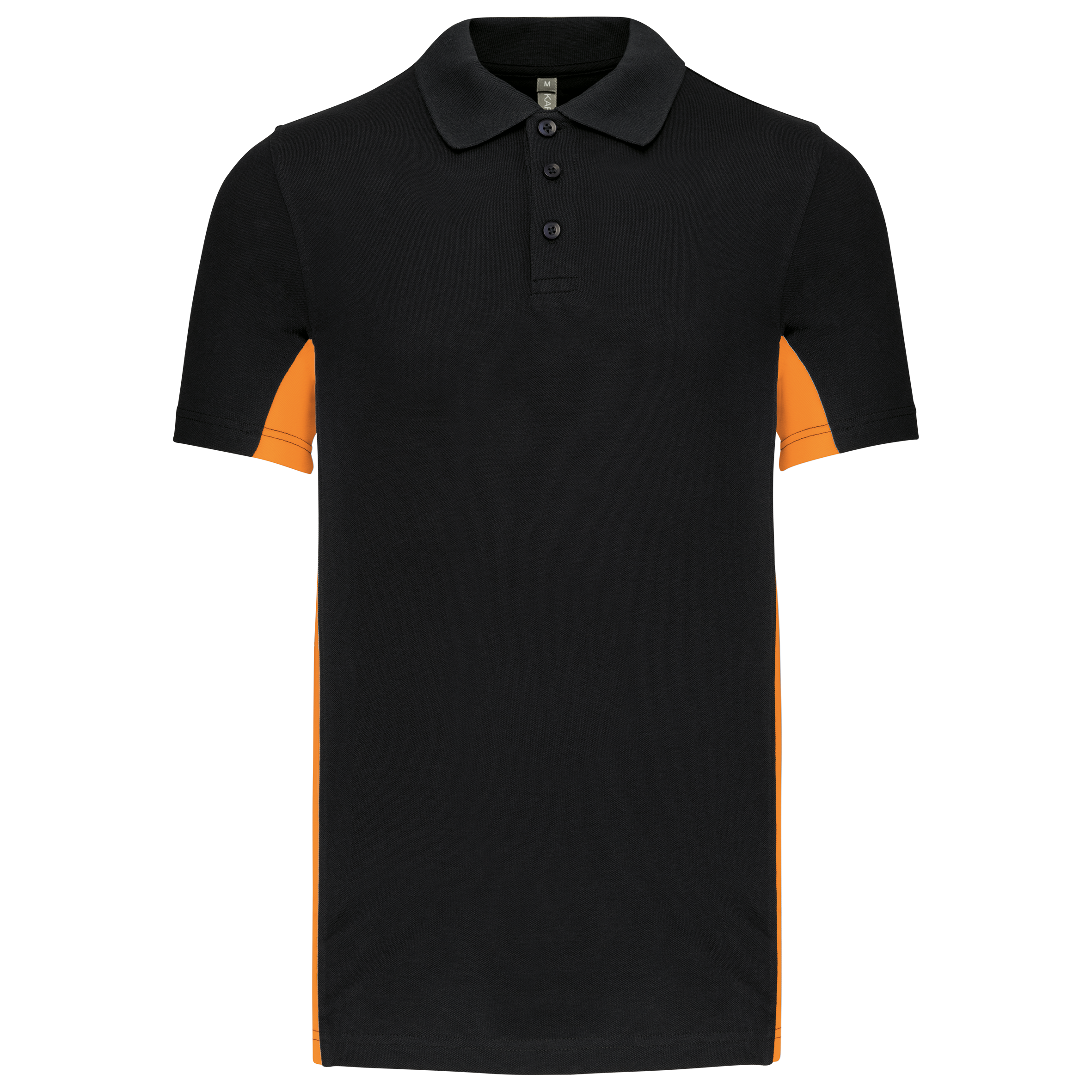 Miniature 10 pour Polo piqué manches courtes bicolore homme