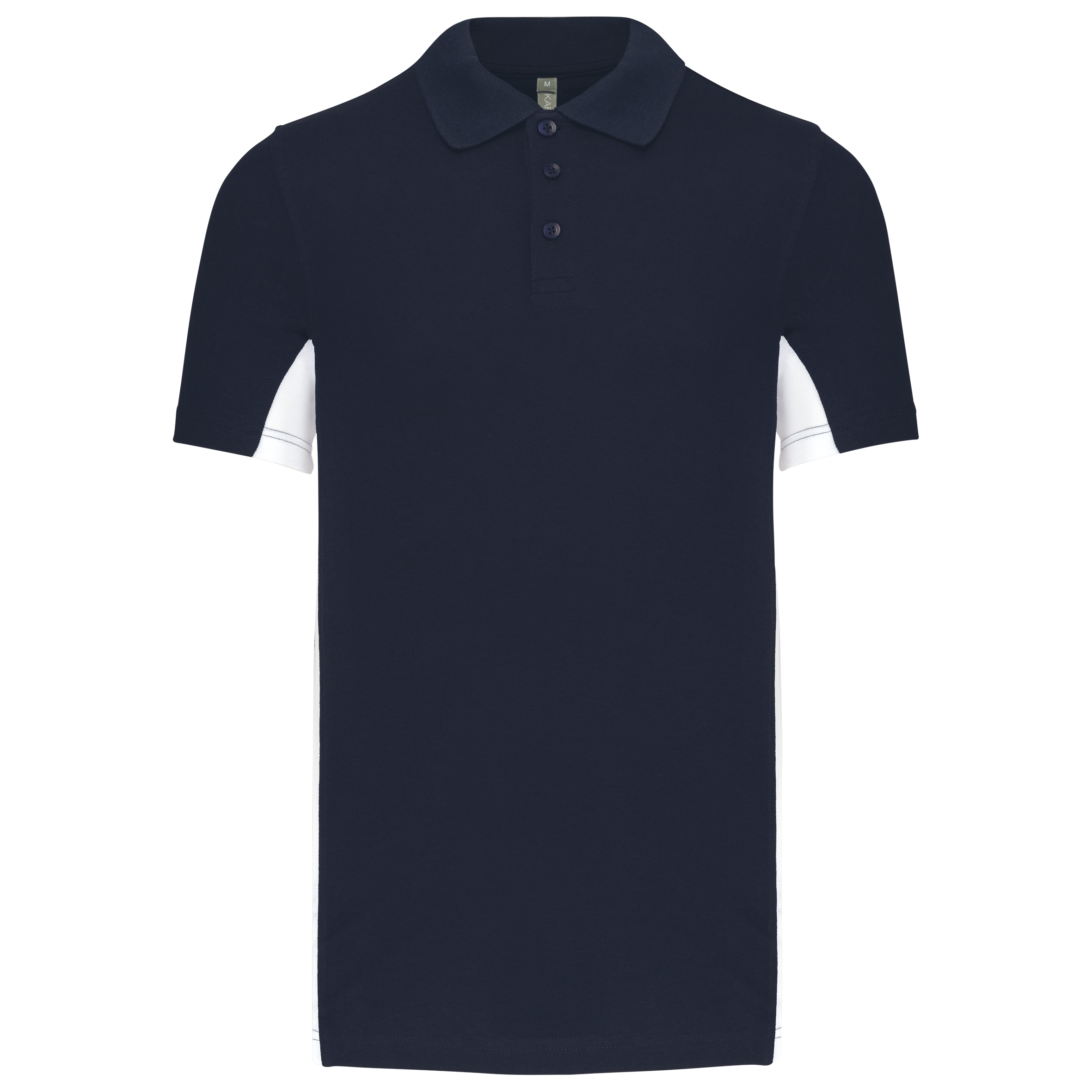 Miniature 13 pour Polo piqué manches courtes bicolore homme