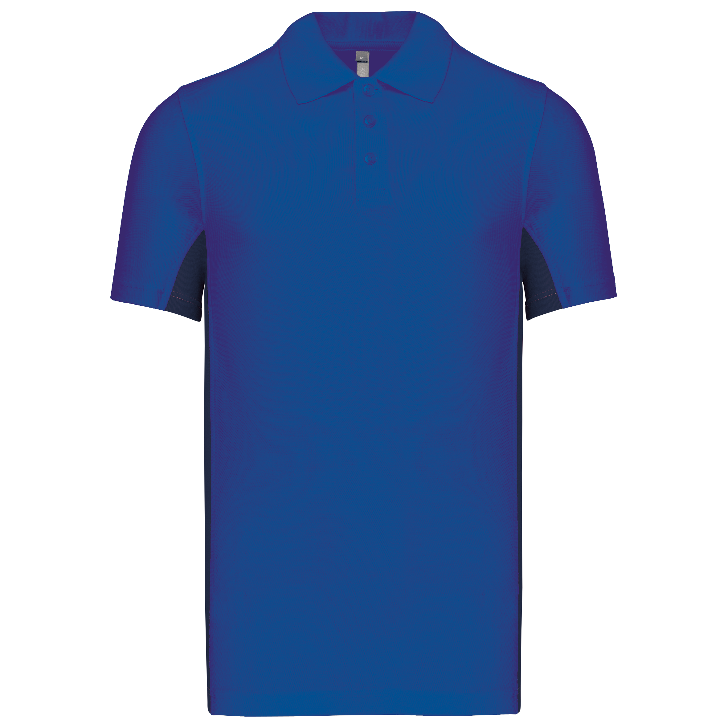 Miniature 15 pour Polo piqué manches courtes bicolore homme