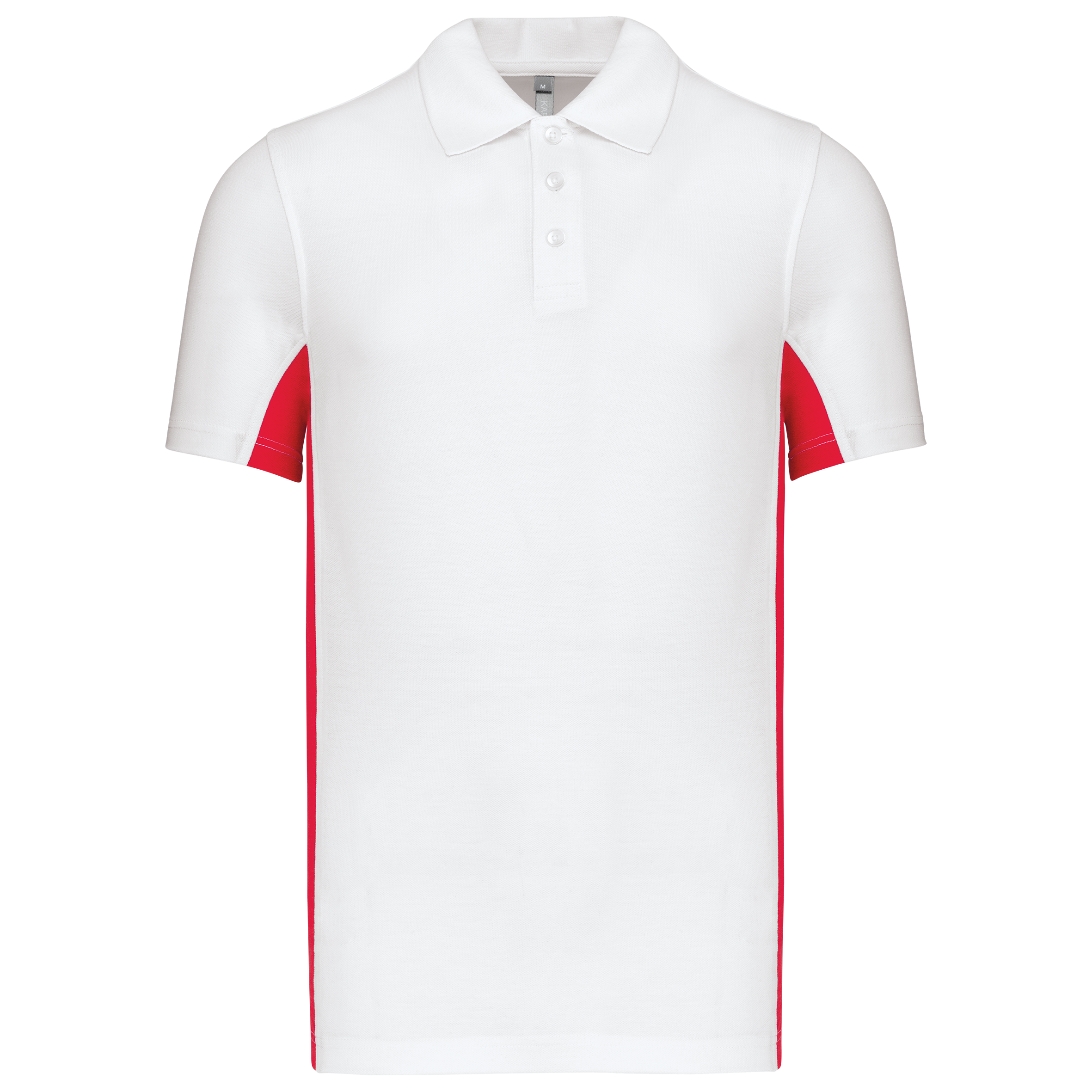 Miniature 16 pour Polo piqué manches courtes bicolore homme