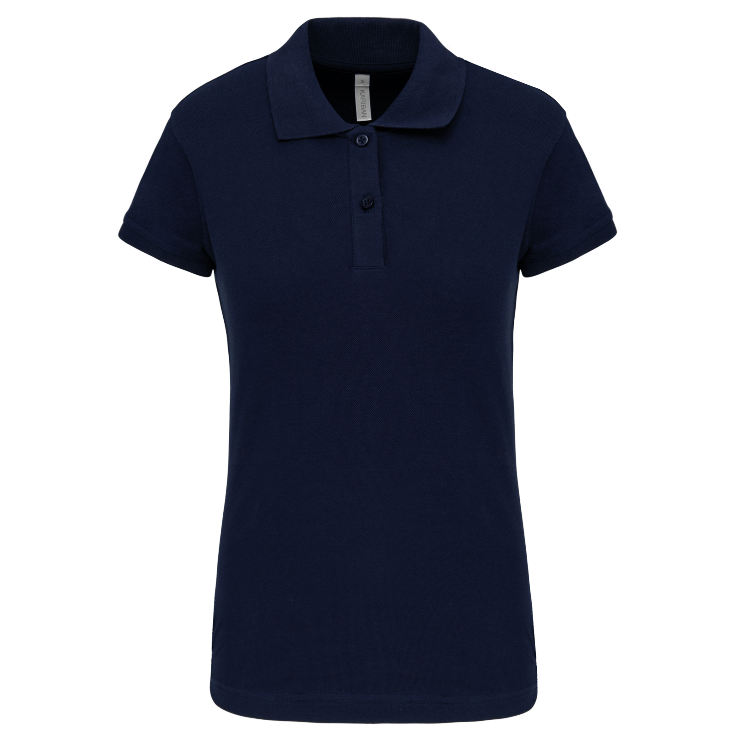 Miniature 14 pour Polo piqué manches courtes femme