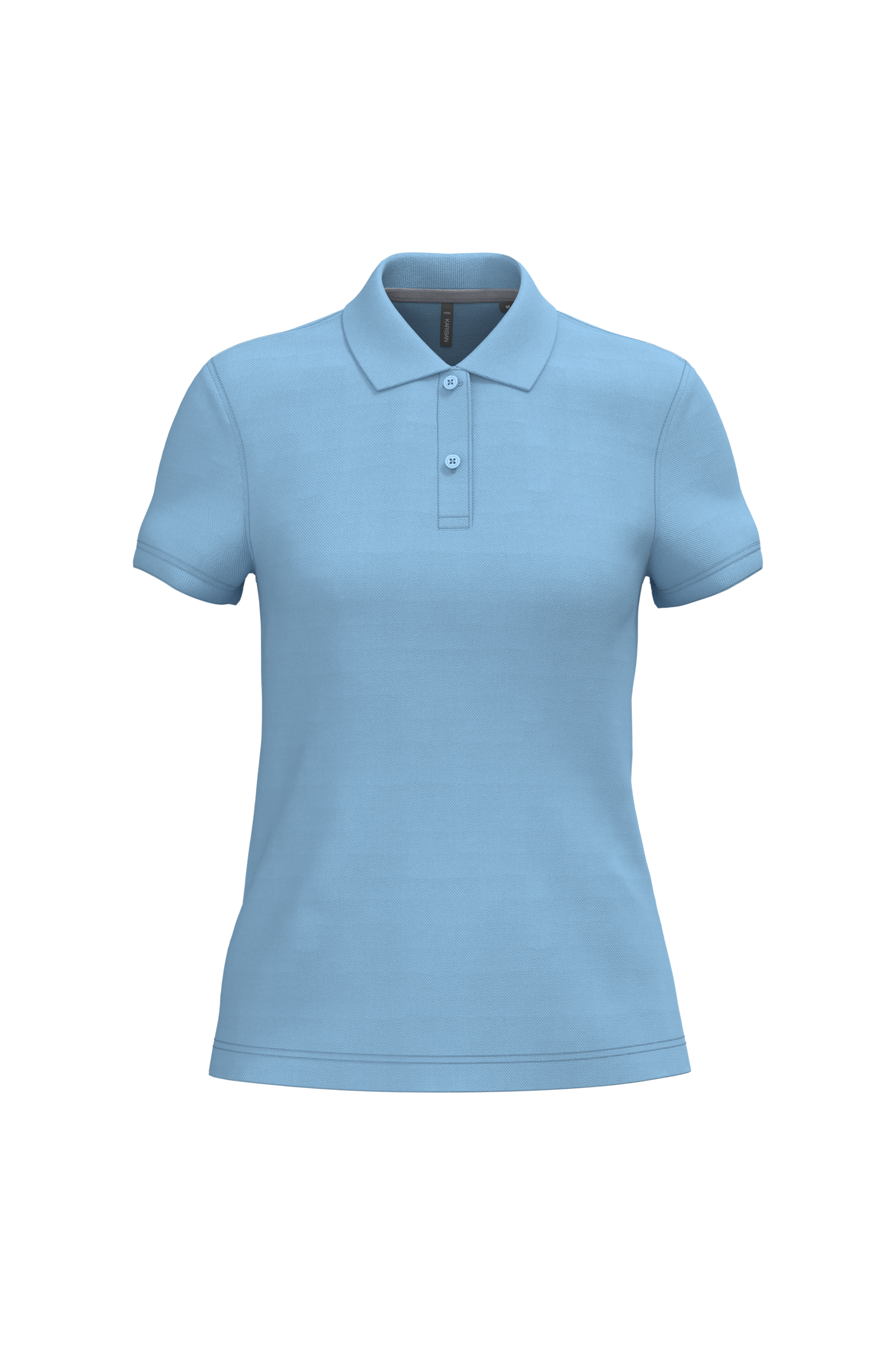 Miniature 24 pour Polo manches courtes femme