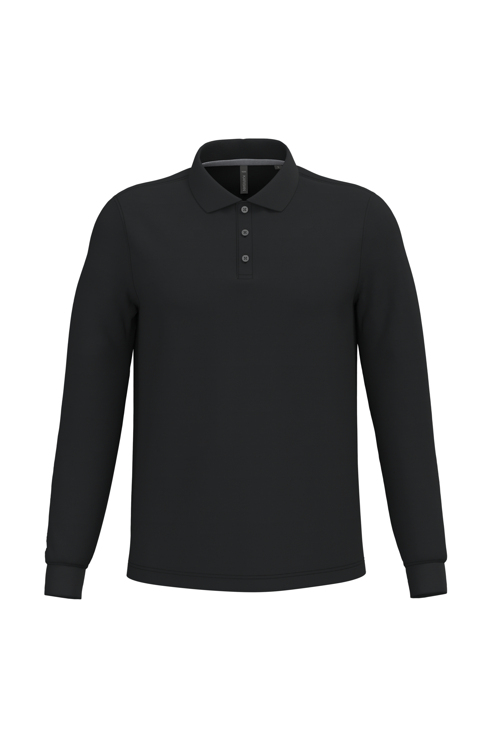 Miniature 8 pour Polo manches longues homme
