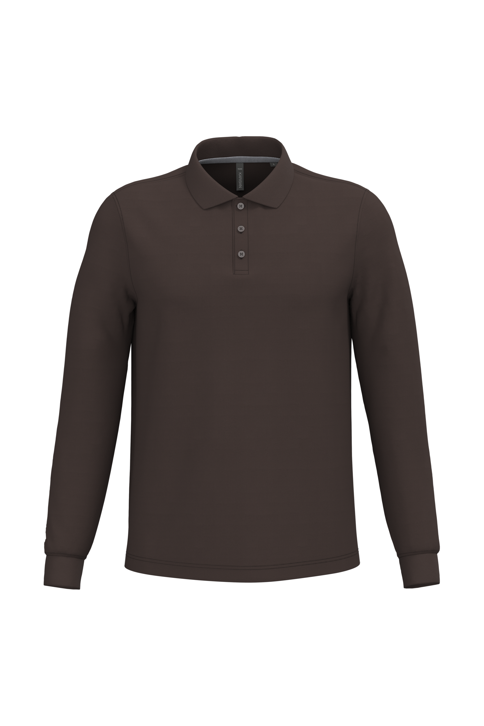 Miniature 9 pour Polo manches longues homme