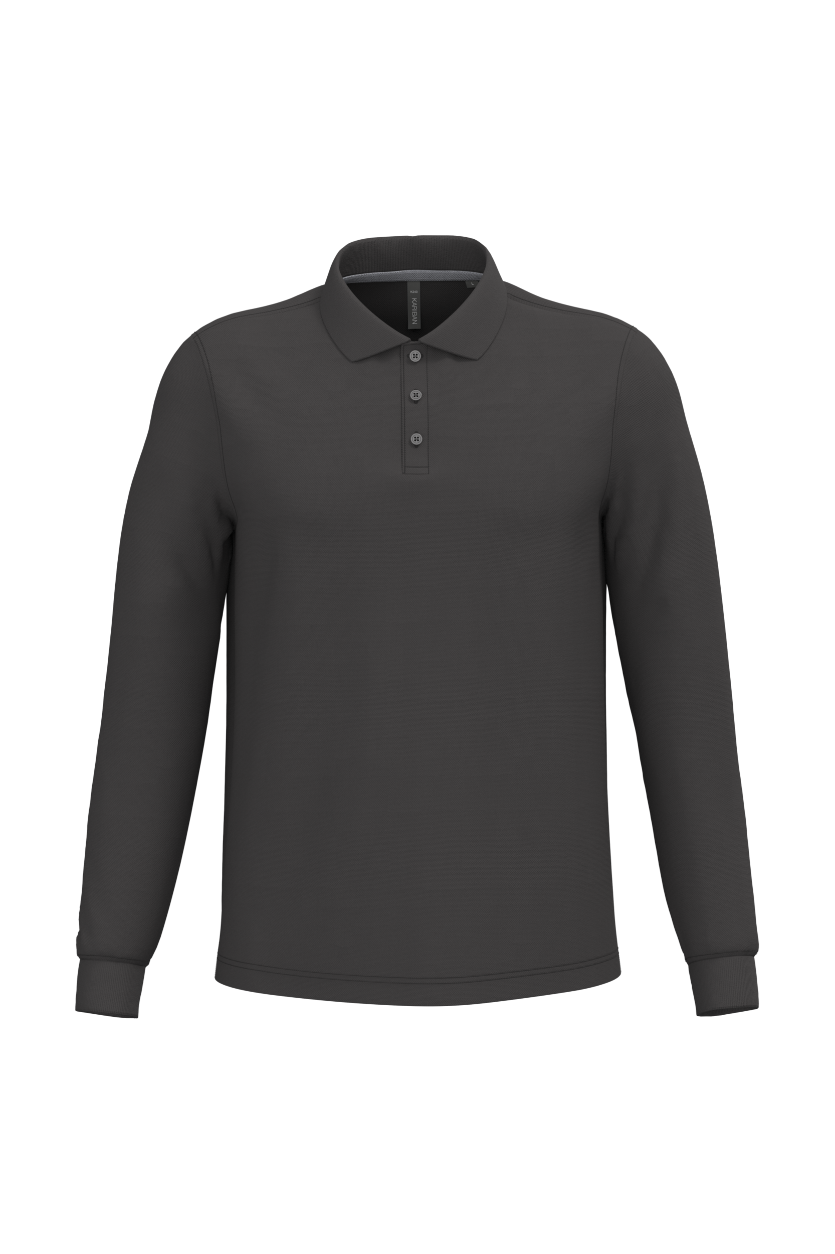 Miniature 10 pour Polo manches longues homme