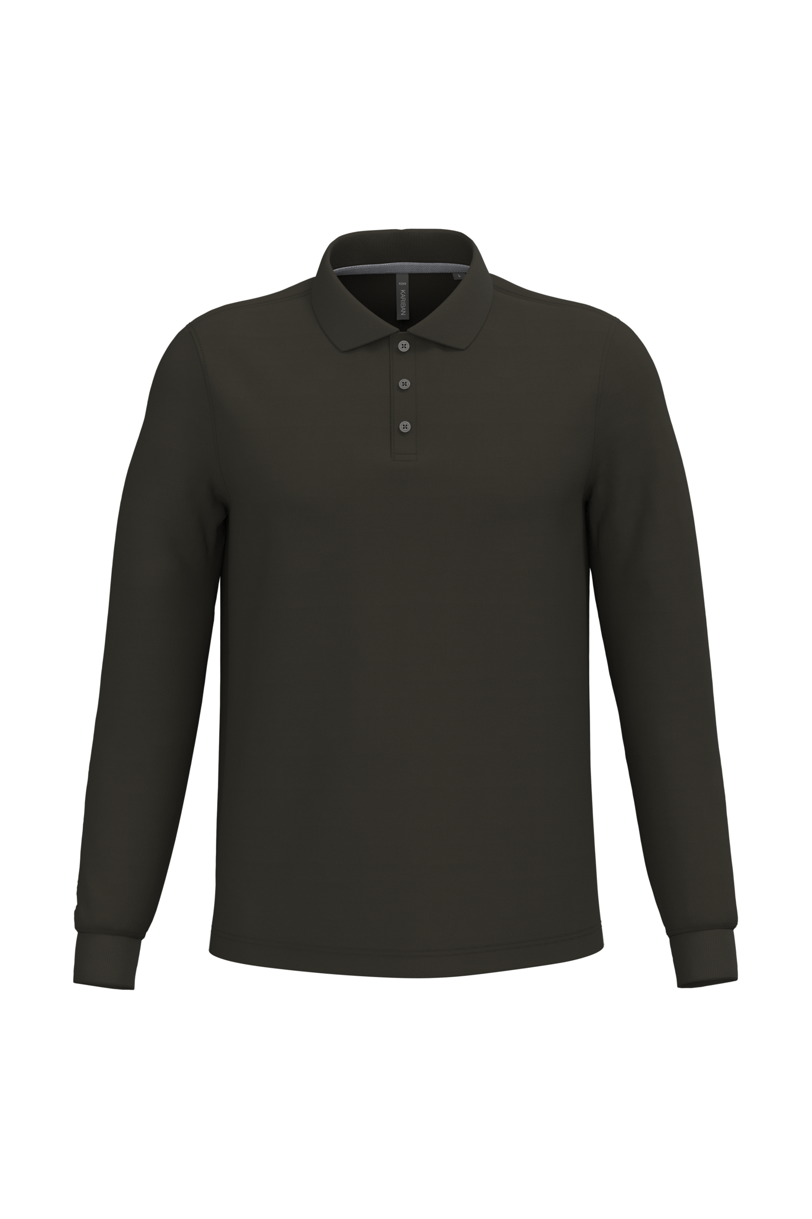 Miniature 11 pour Polo manches longues homme