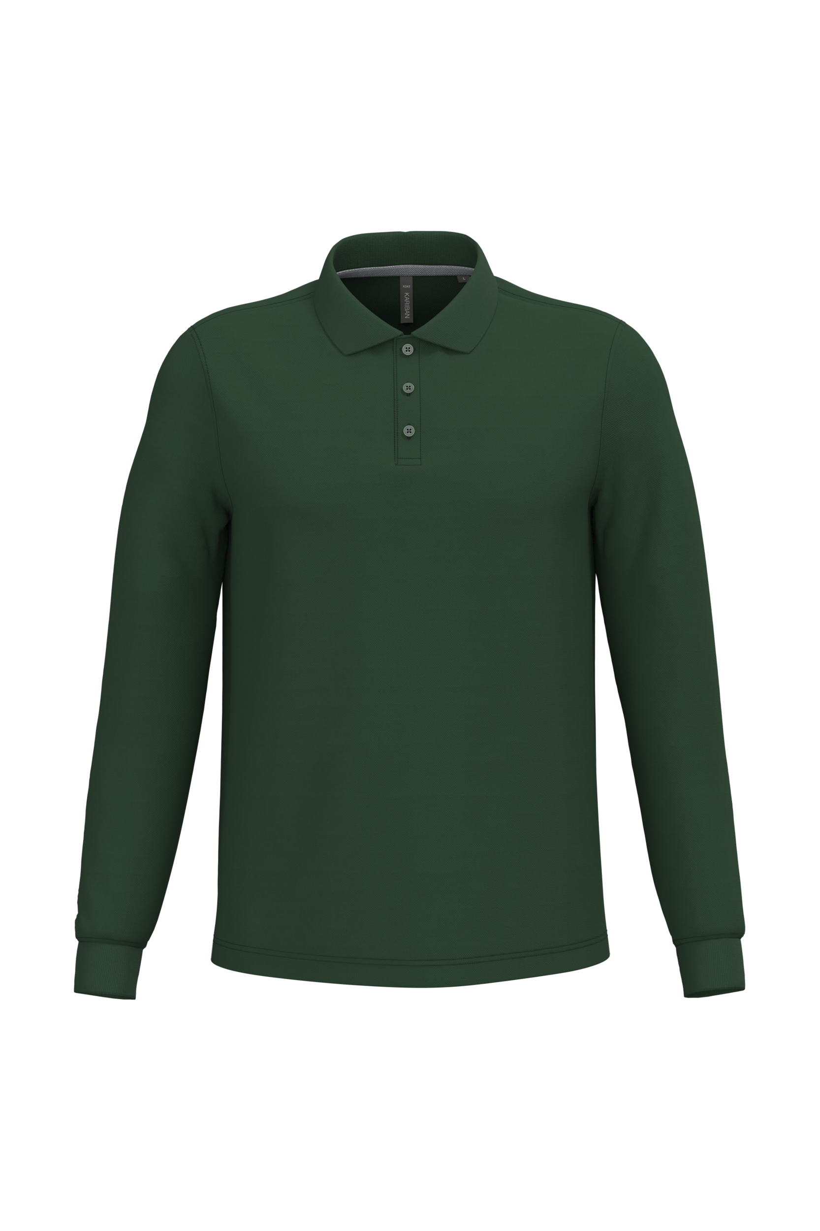 Miniature 12 pour Polo manches longues homme