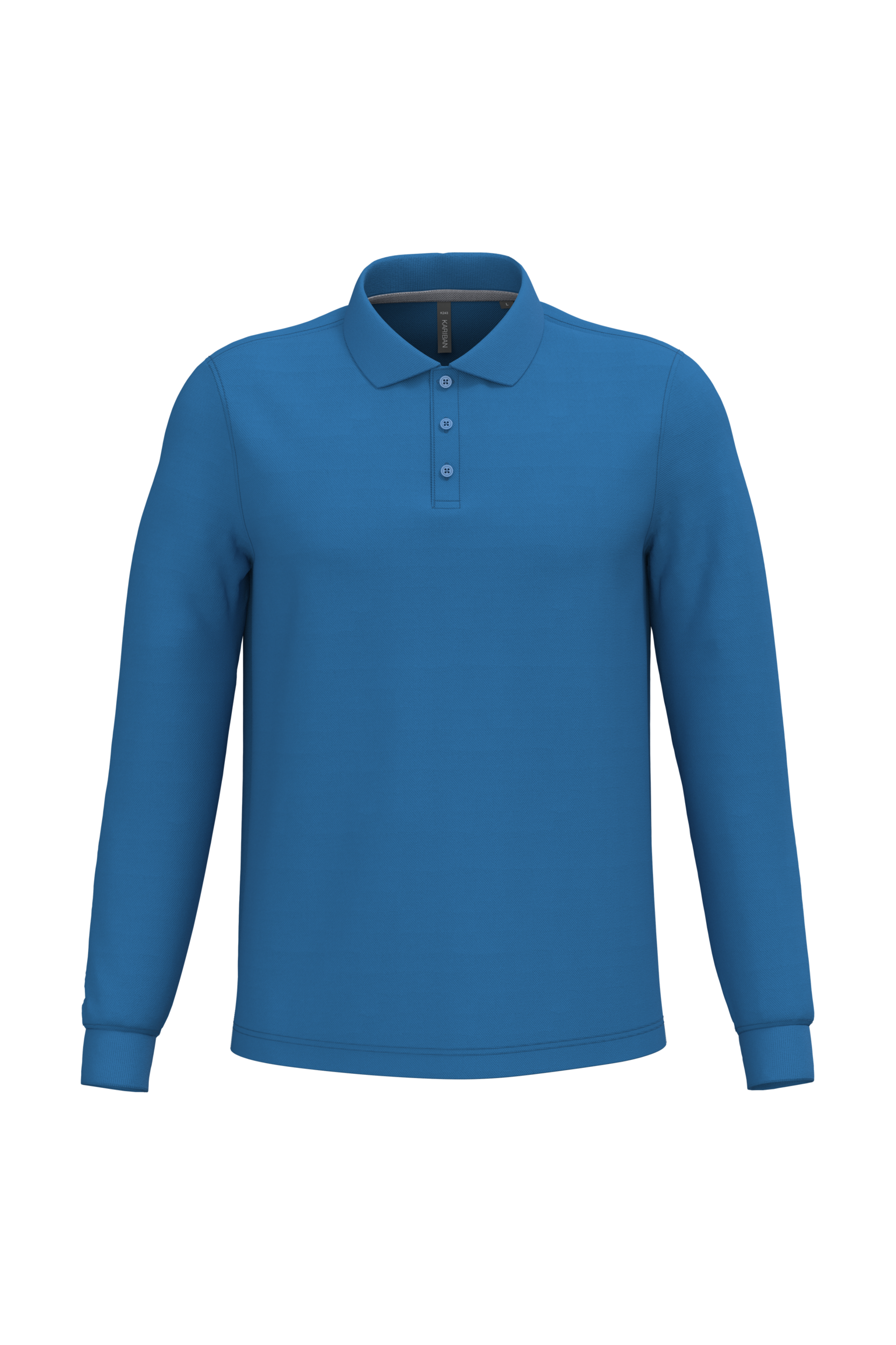 Miniature 15 pour Polo manches longues homme