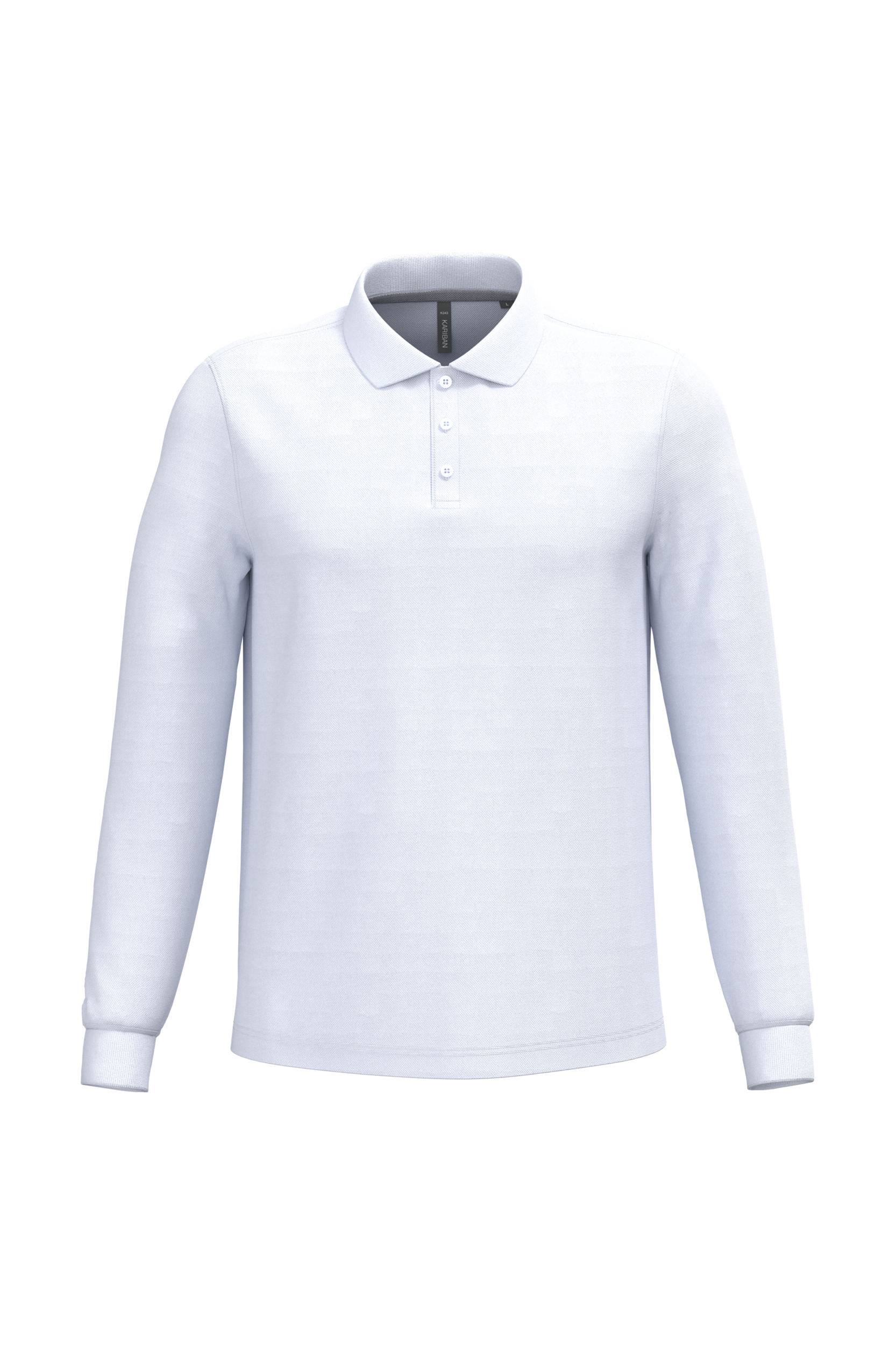 Miniature 25 pour Polo manches longues homme