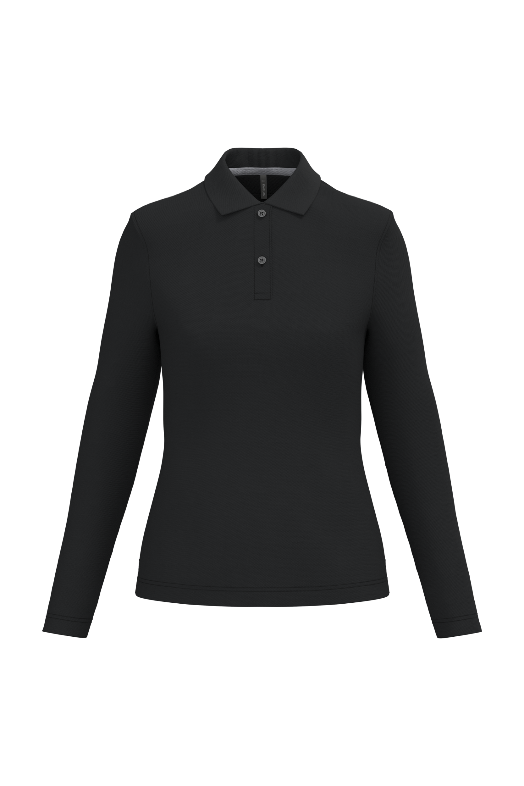 Miniature 10 pour Polo manches longues femme