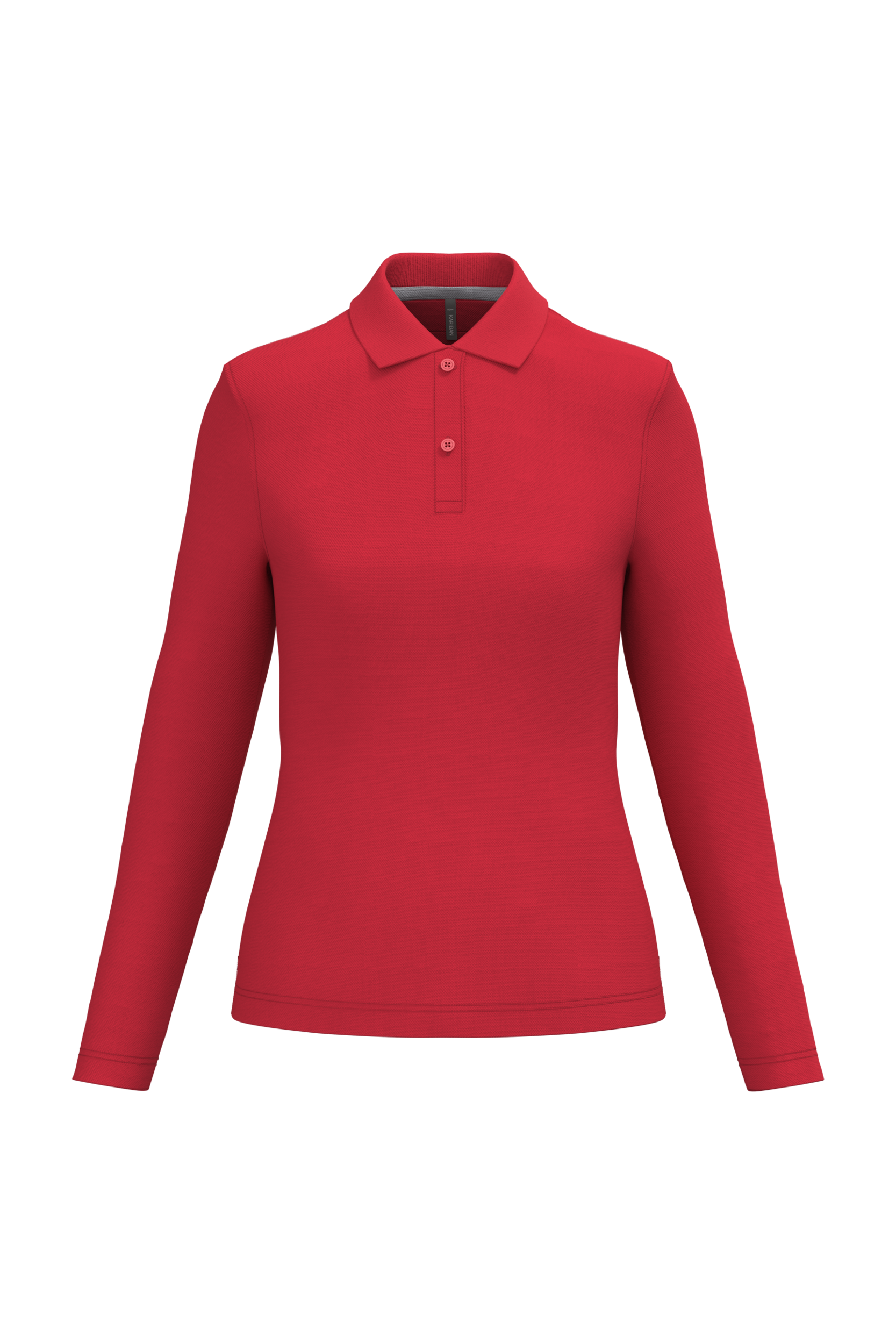 Miniature 24 pour Polo manches longues femme