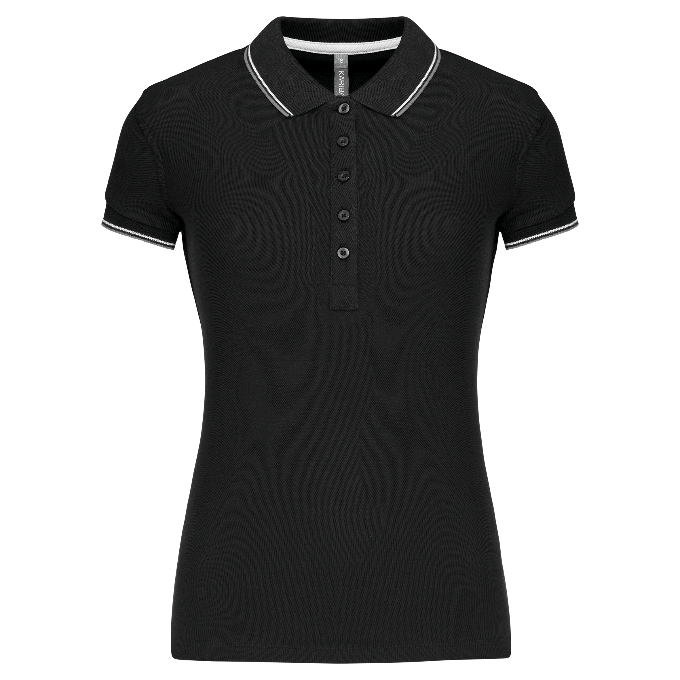 Miniature 15 pour Polo manches courtes femme
