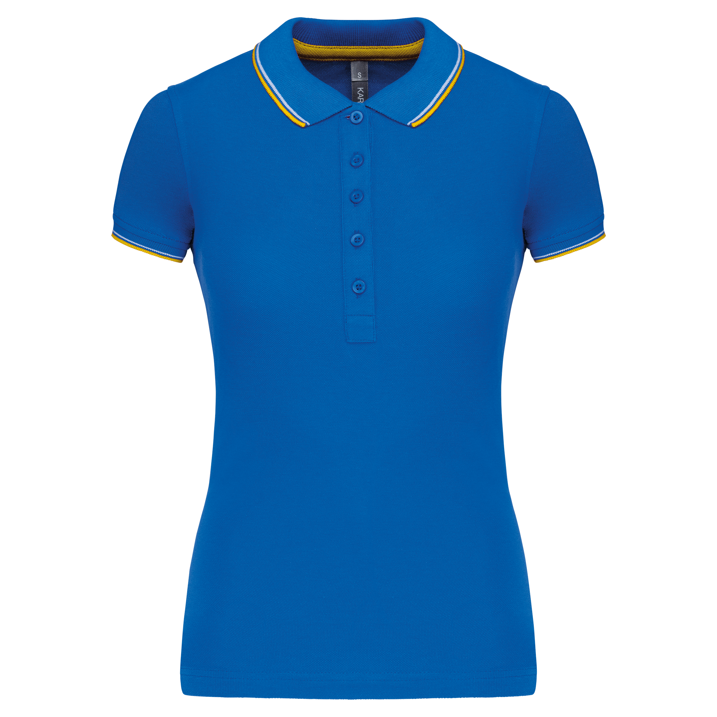 Miniature 20 pour Polo manches courtes femme