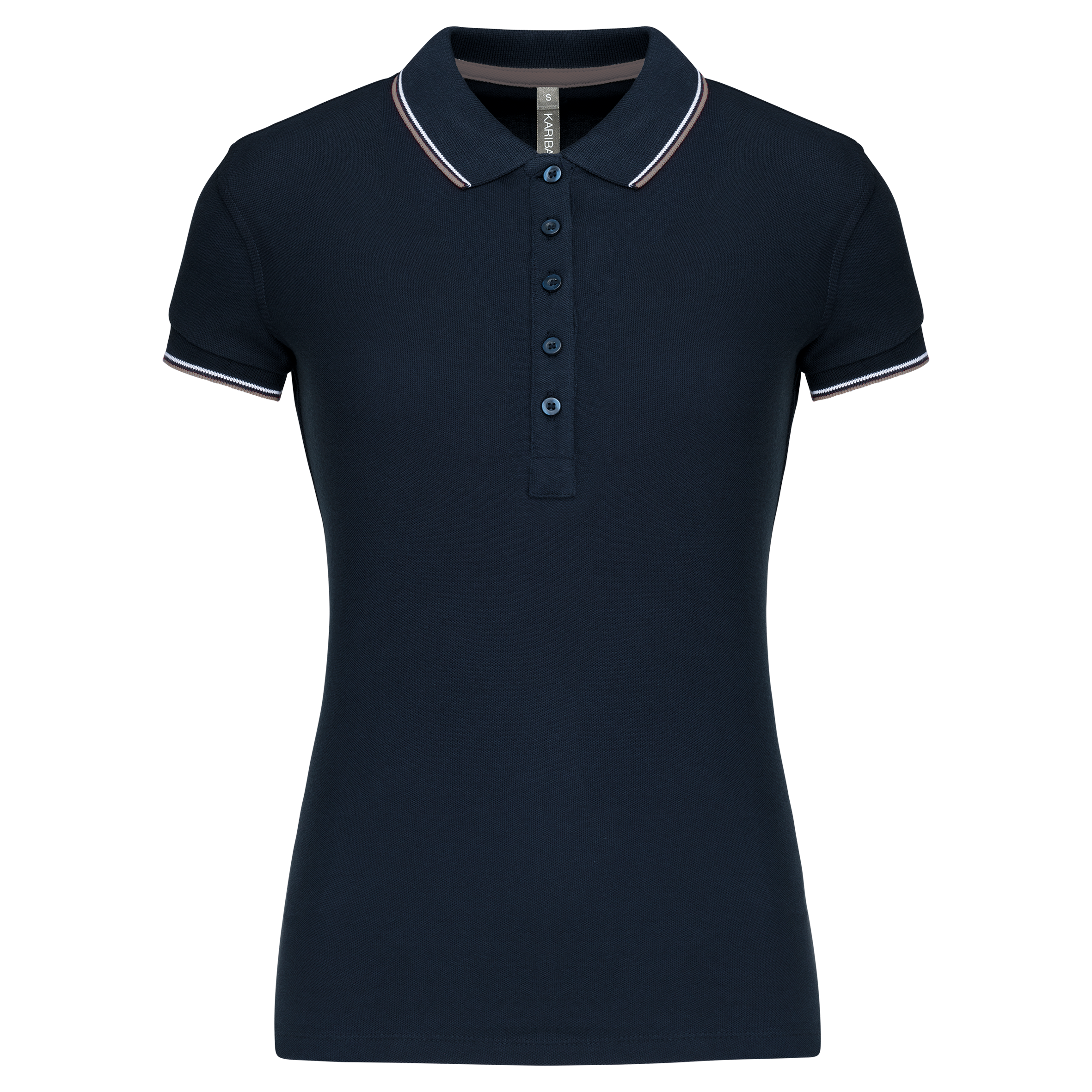 Miniature 21 pour Polo manches courtes femme