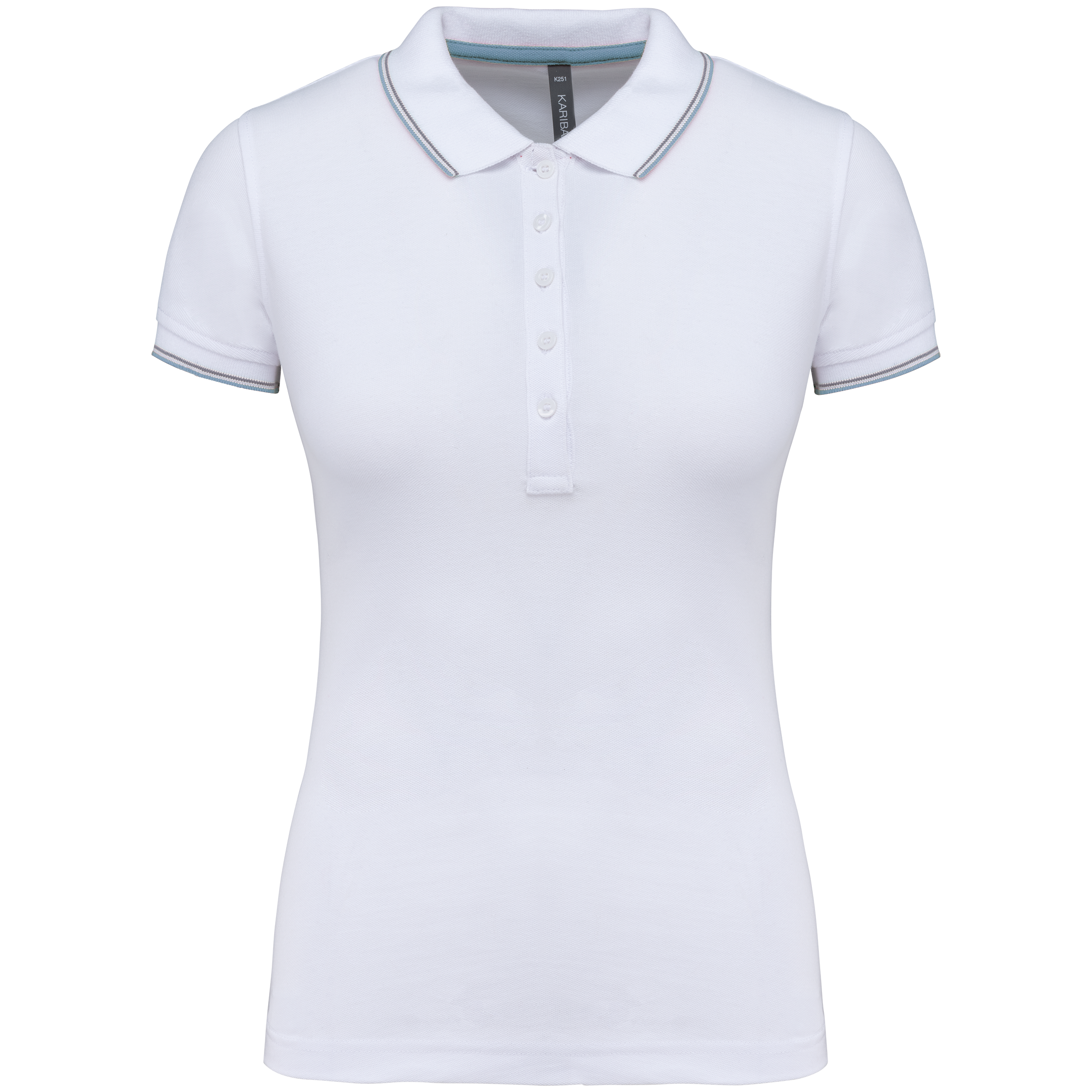 Miniature 28 pour Polo manches courtes femme