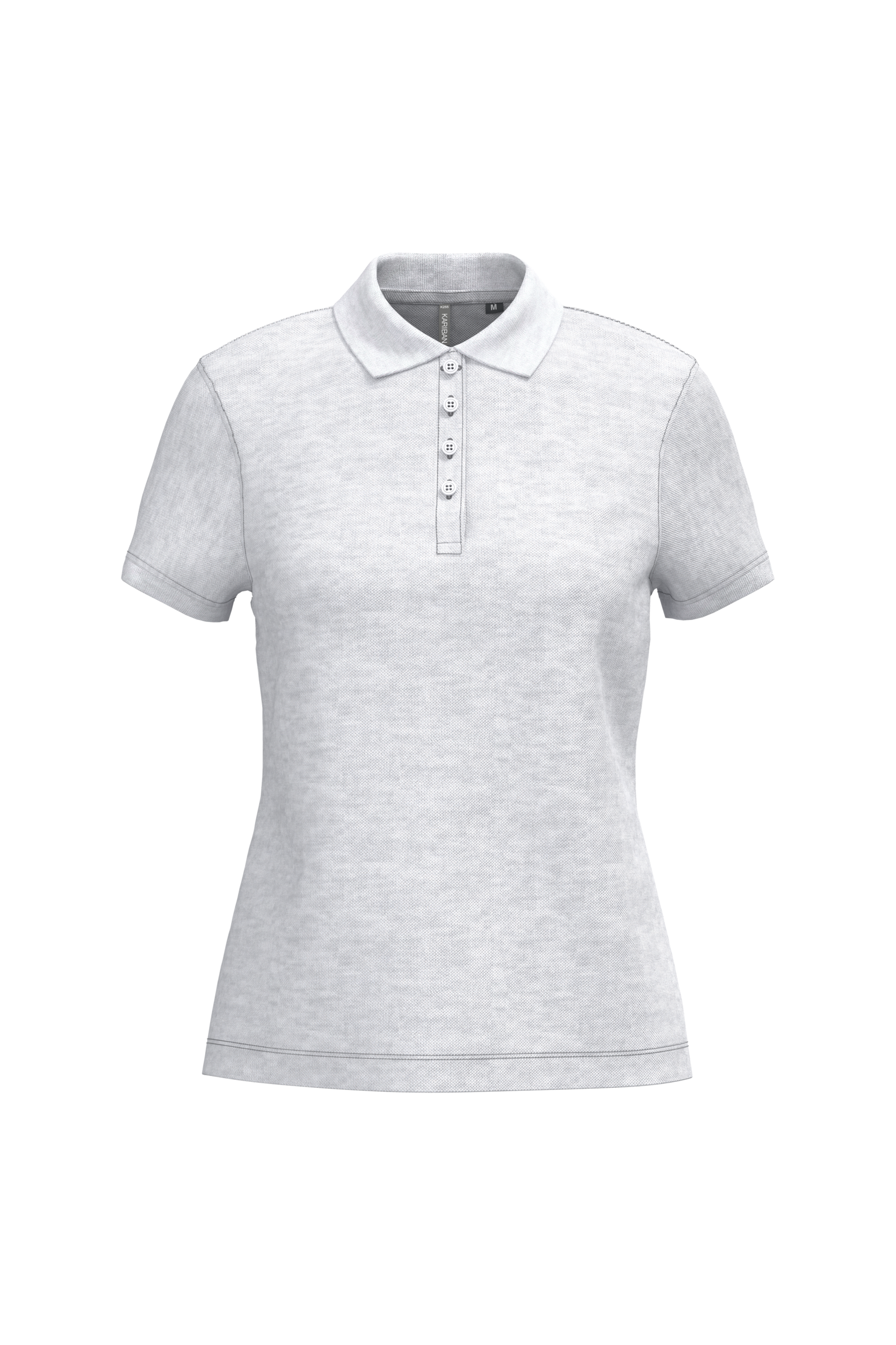 Miniature 11 pour Polo piqué manches courtes femme