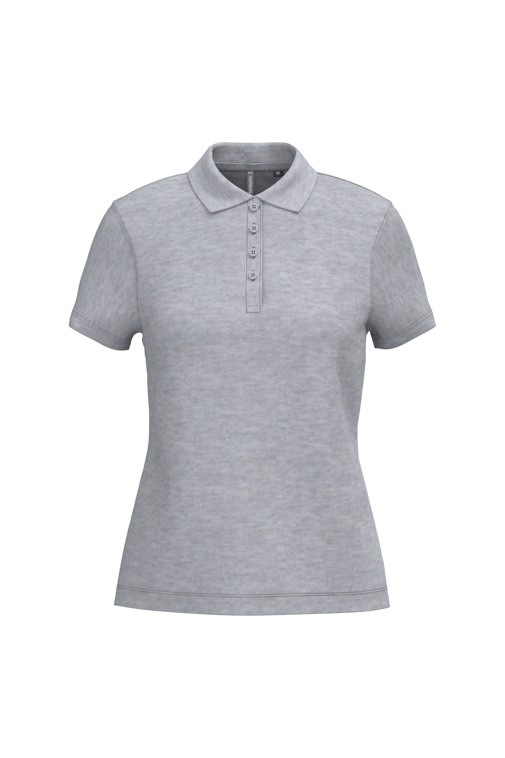Miniature 25 pour Polo piqué manches courtes femme