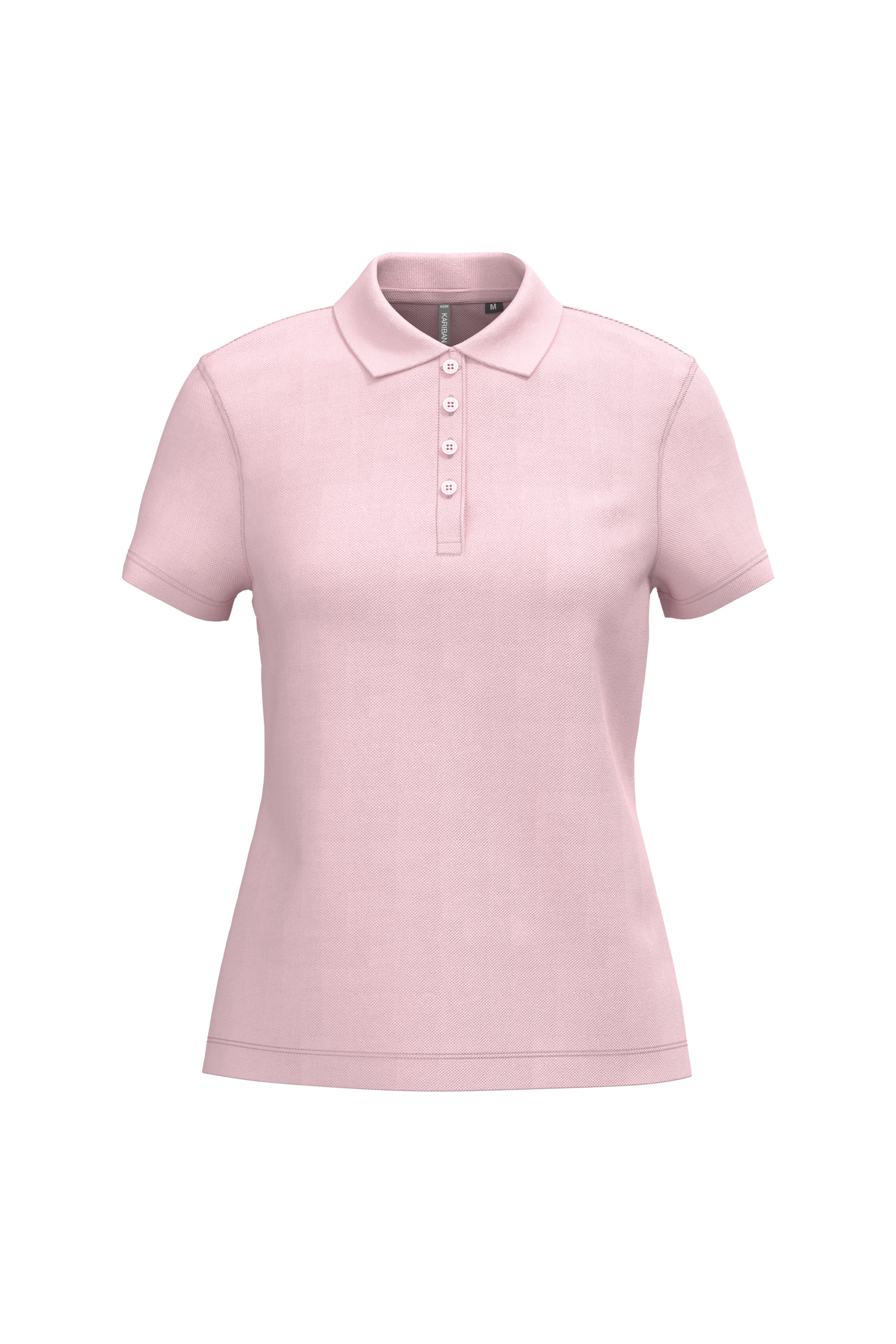 Miniature 26 pour Polo piqué manches courtes femme