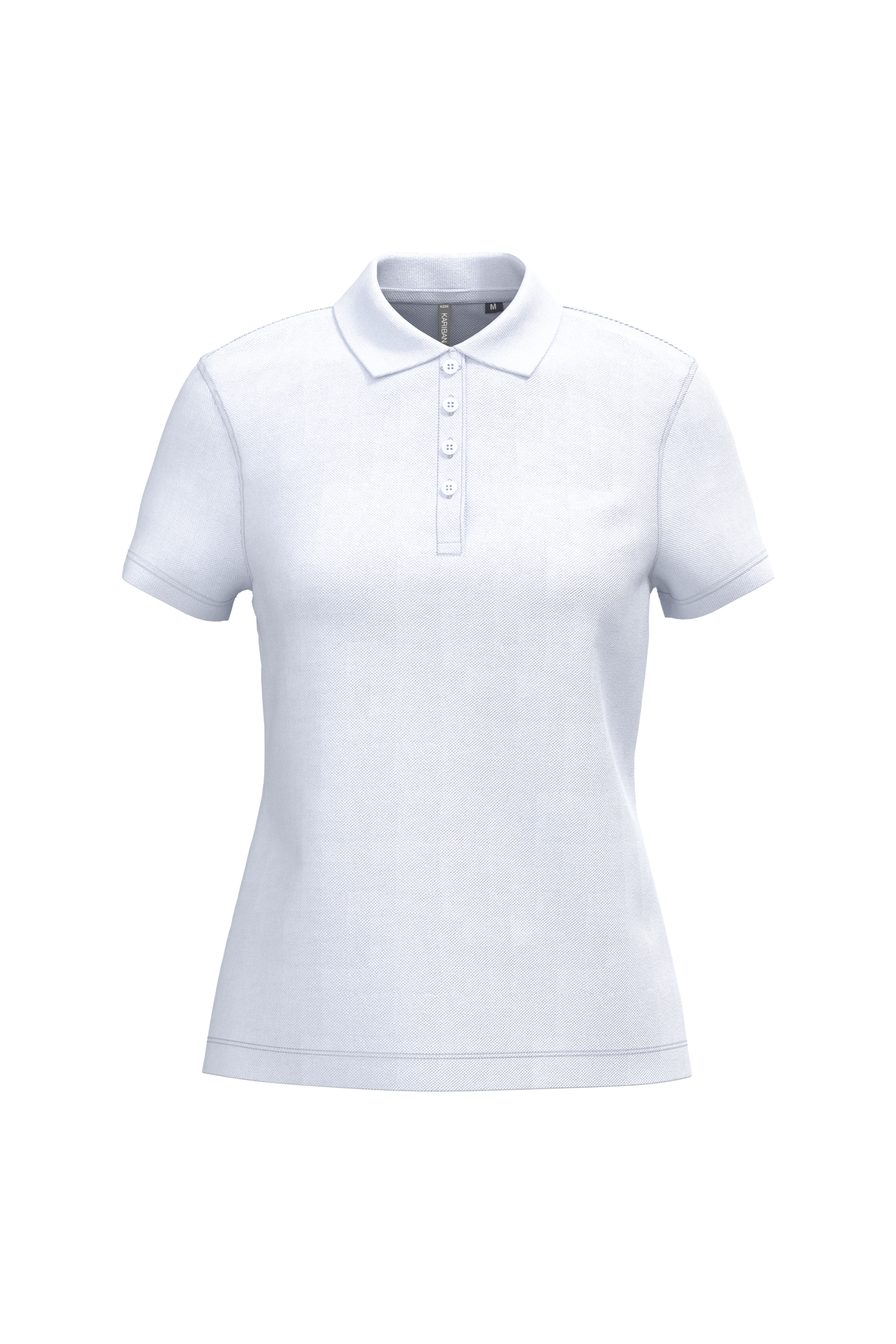 Miniature 33 pour Polo piqué manches courtes femme