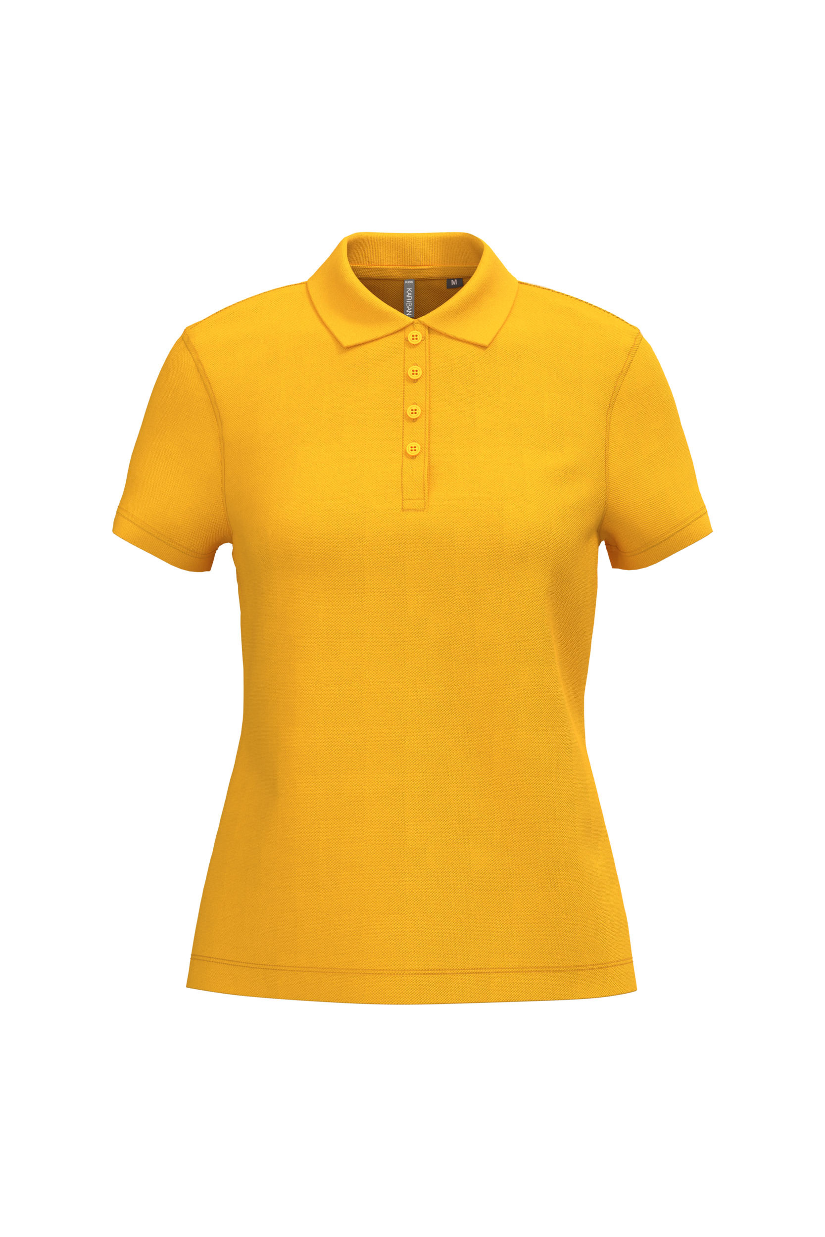 Miniature 35 pour Polo piqué manches courtes femme