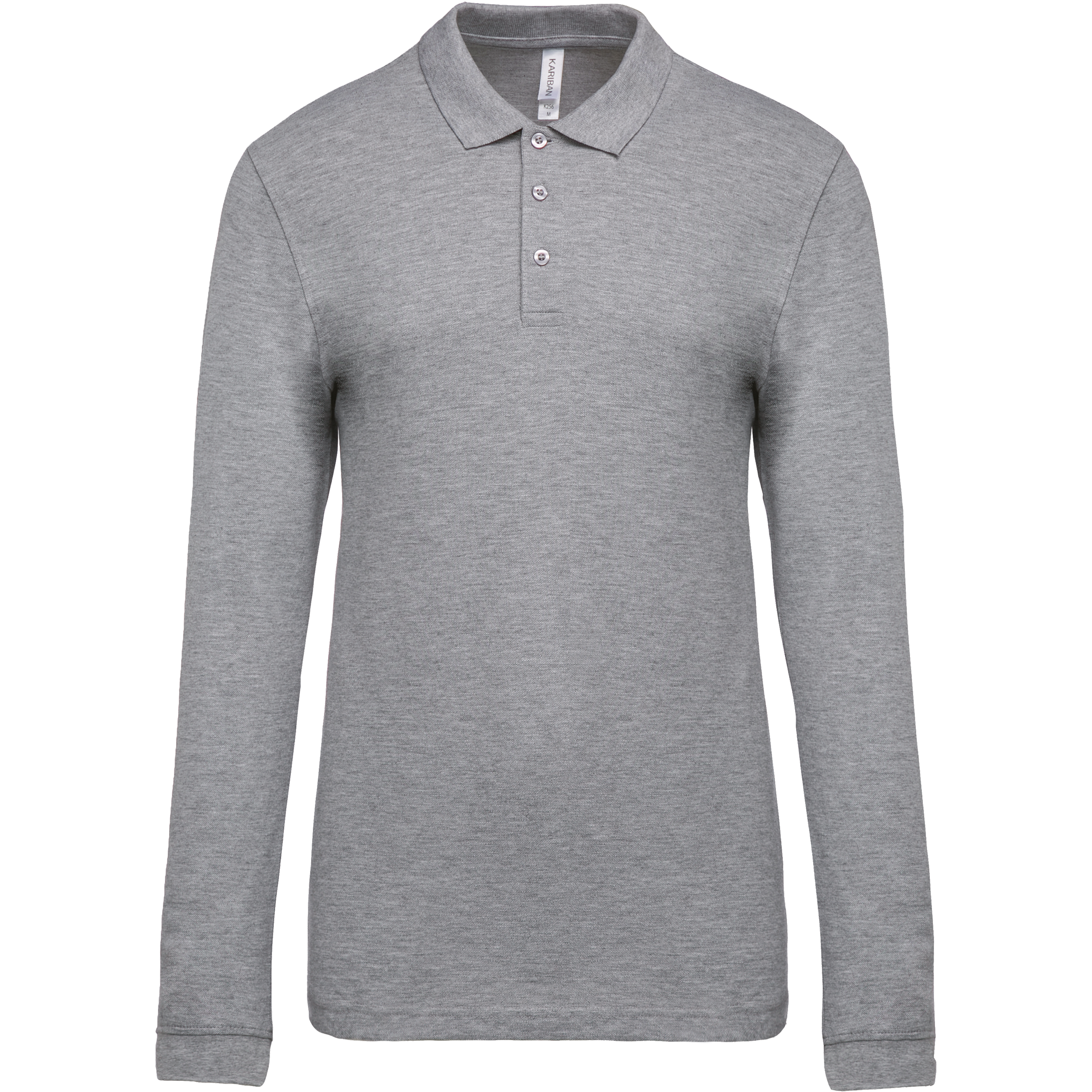 Miniature 19 pour Polo piqué manches longues homme
