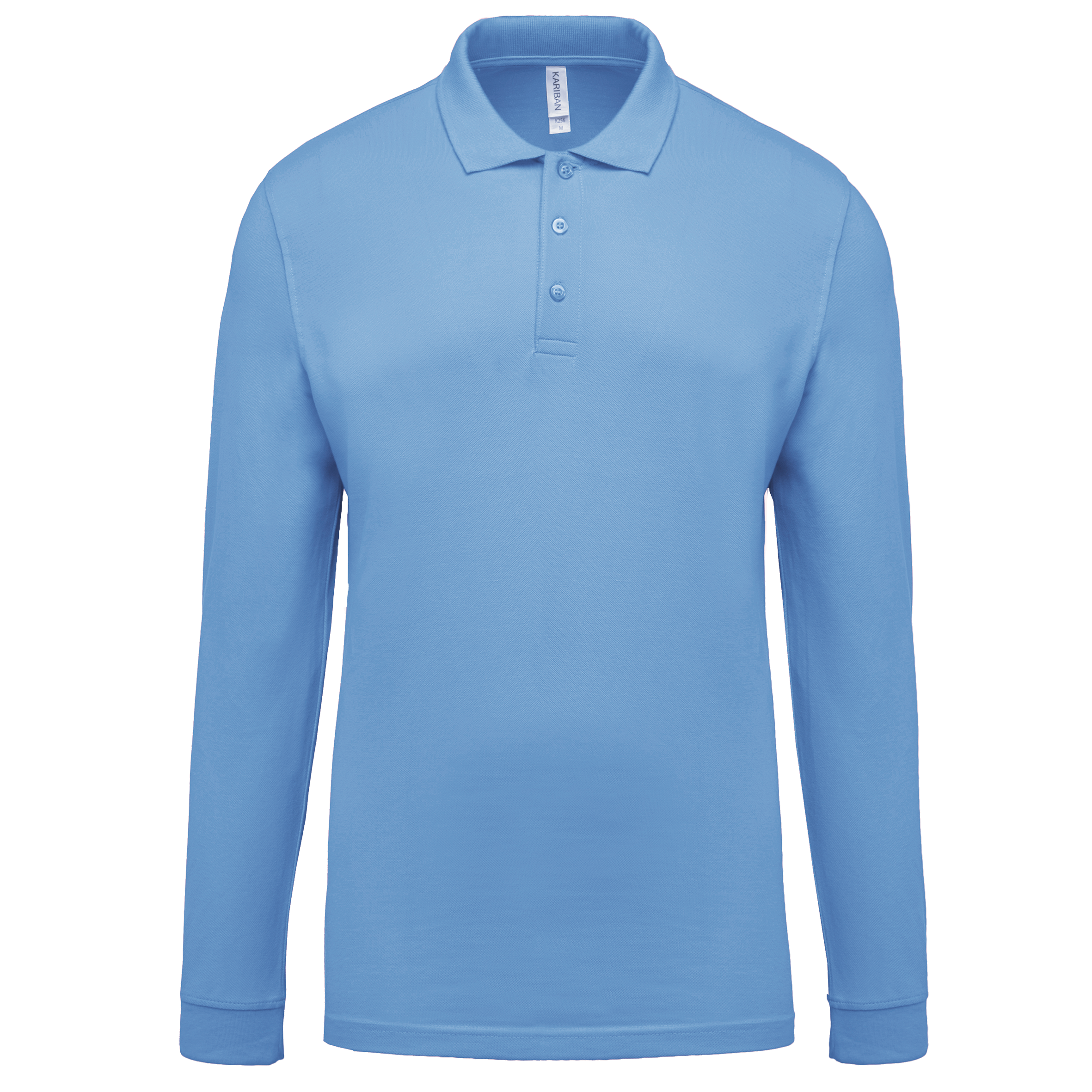 Miniature 21 pour Polo piqué manches longues homme