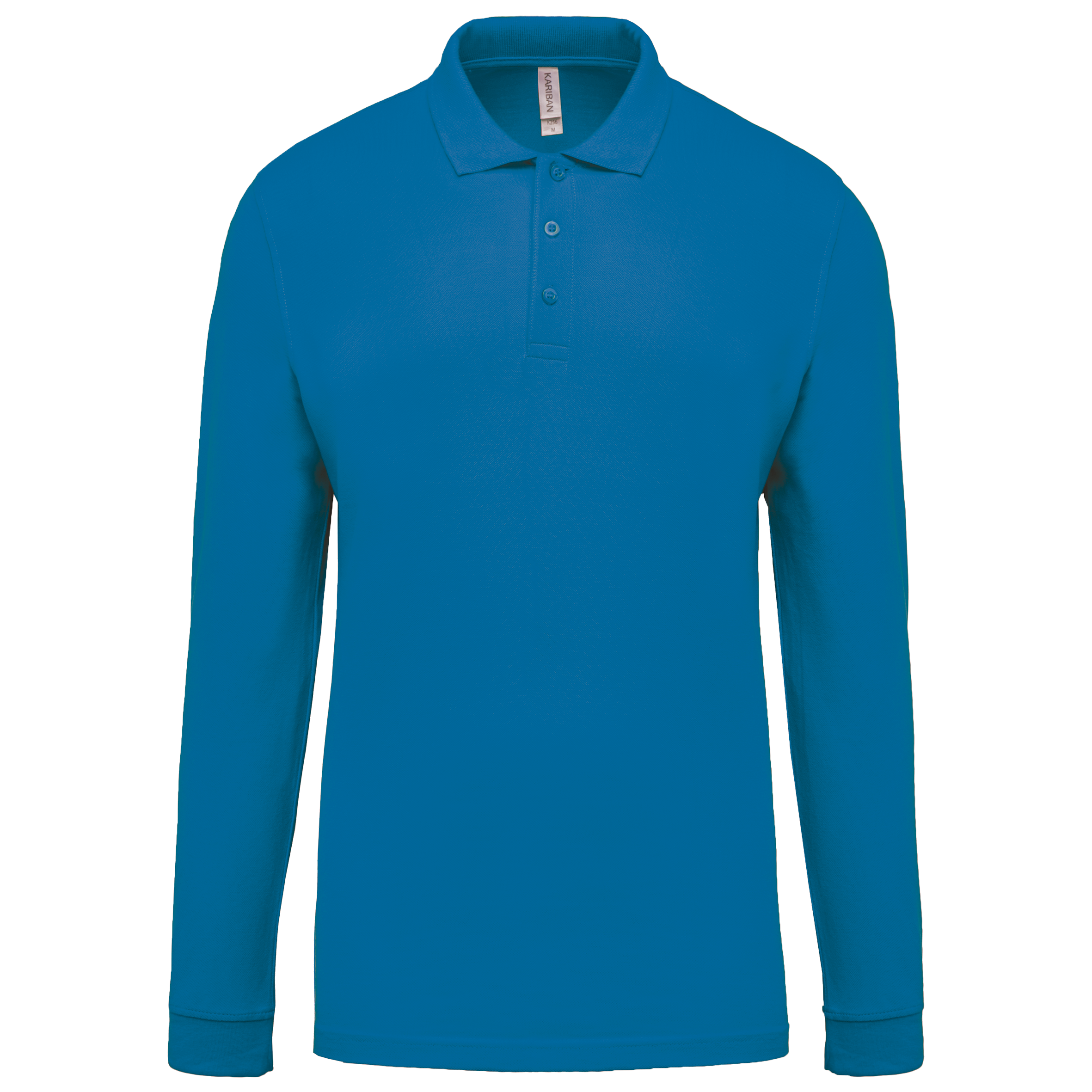 Miniature 22 pour Polo piqué manches longues homme