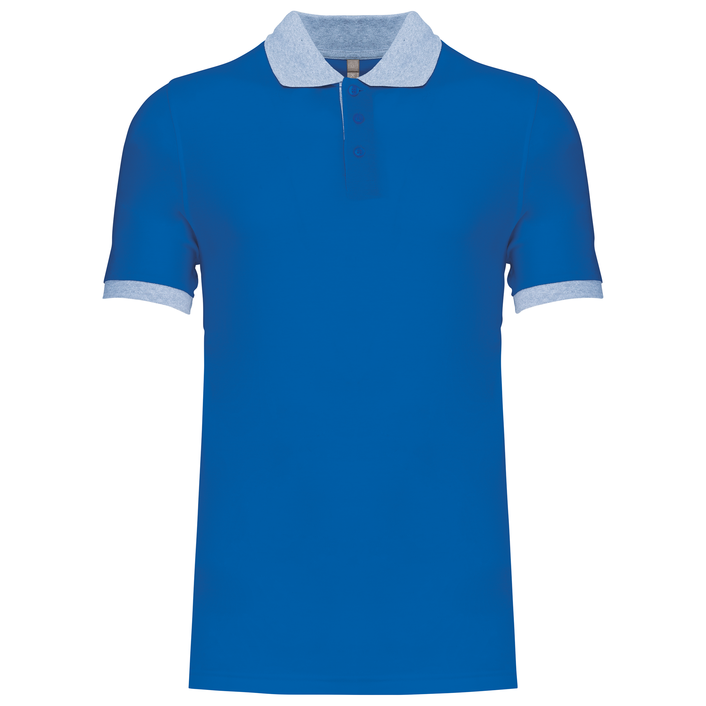 Miniature 11 pour Polo piqué bicolore homme