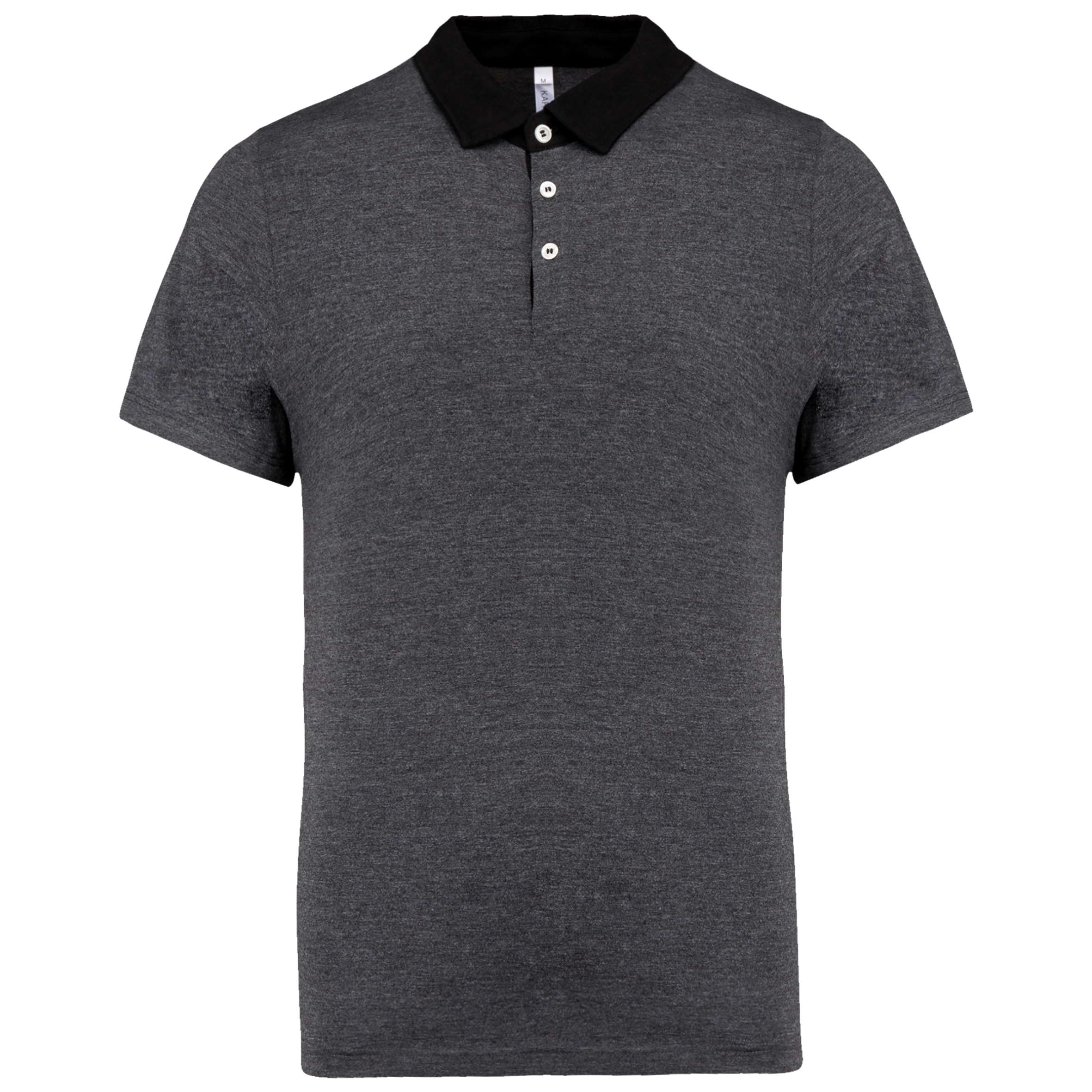 Miniature 14 pour Polo jersey bicolore homme