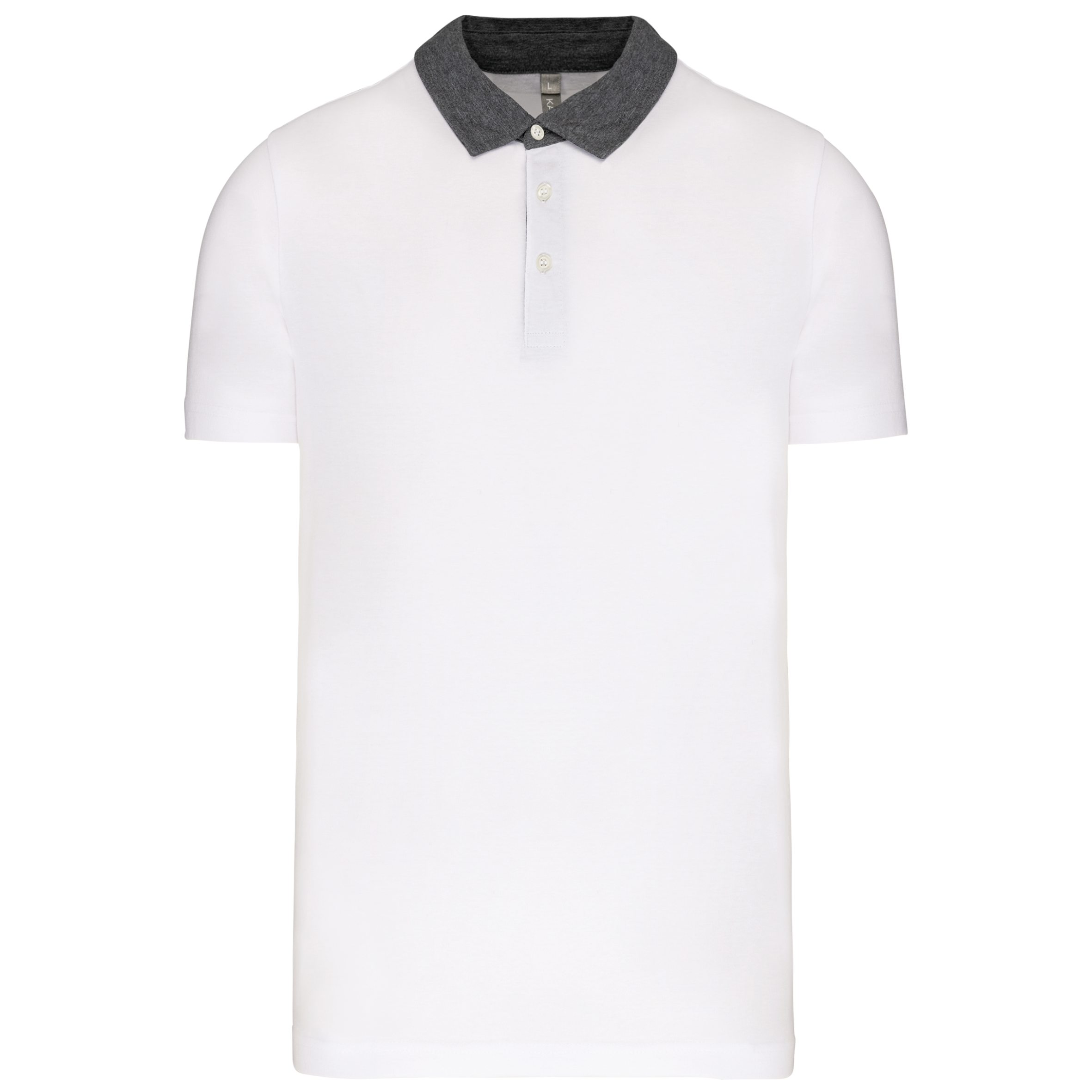 Miniature 16 pour Polo jersey bicolore homme