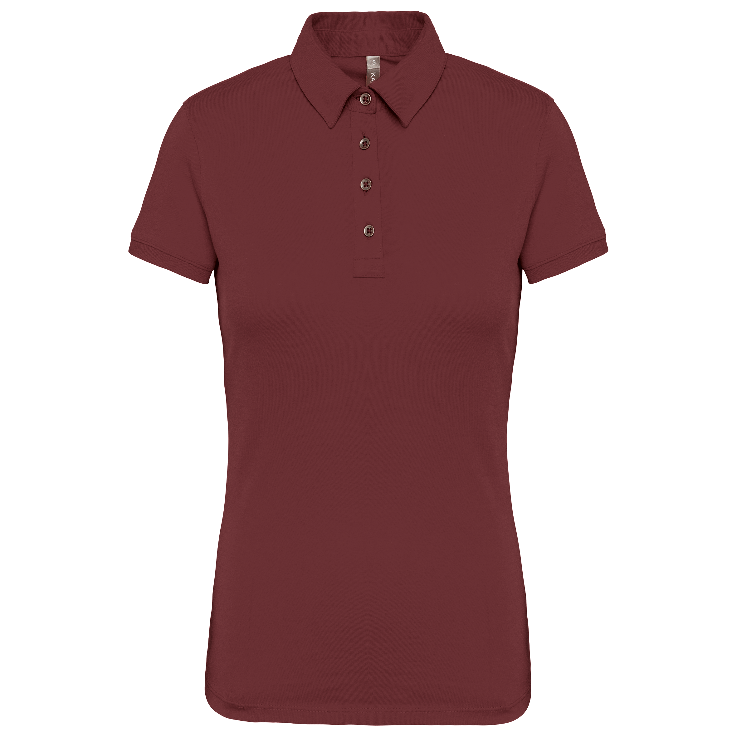 Miniature 24 pour Polo jersey manches courtes femme