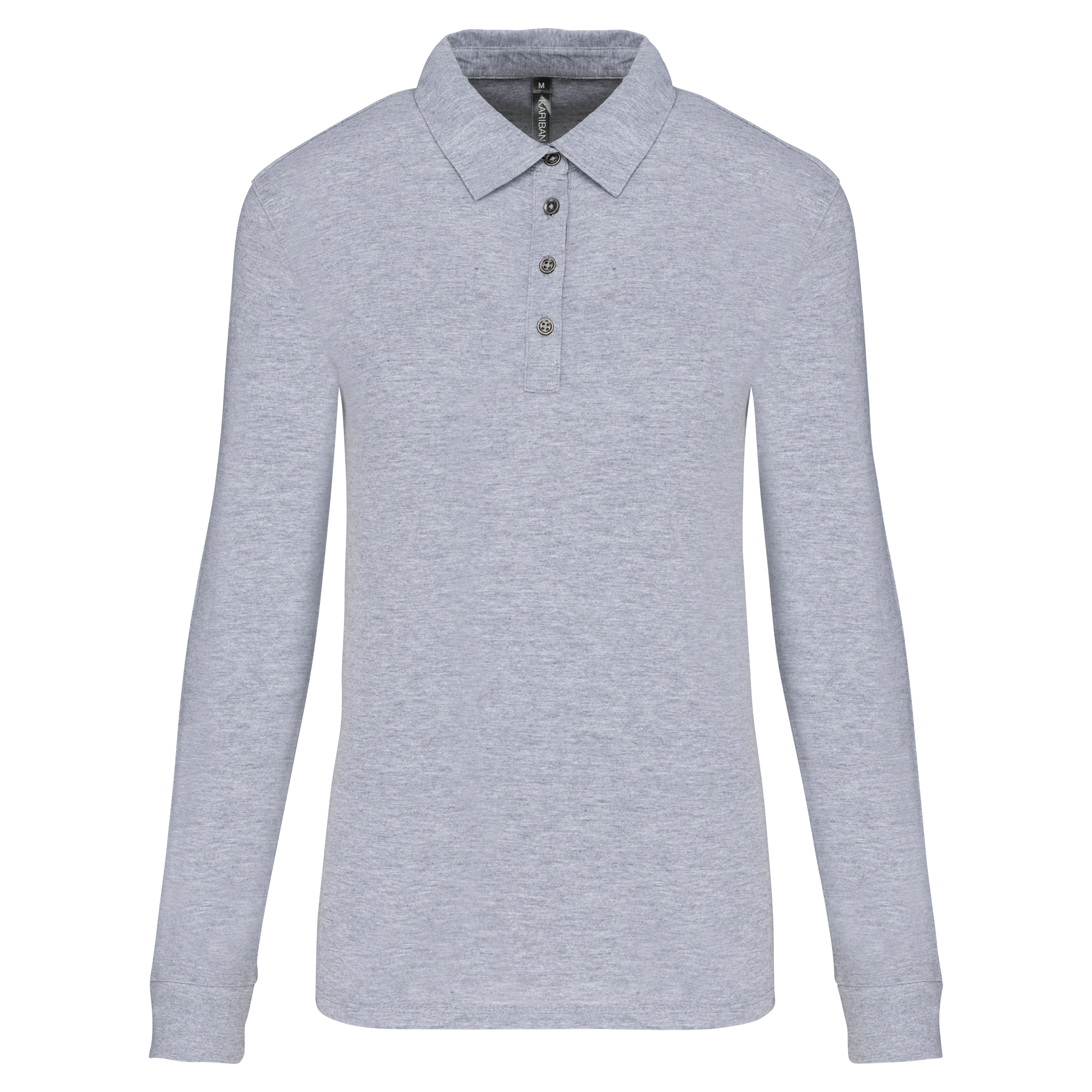 Miniature 16 pour Polo jersey manches longues femme
