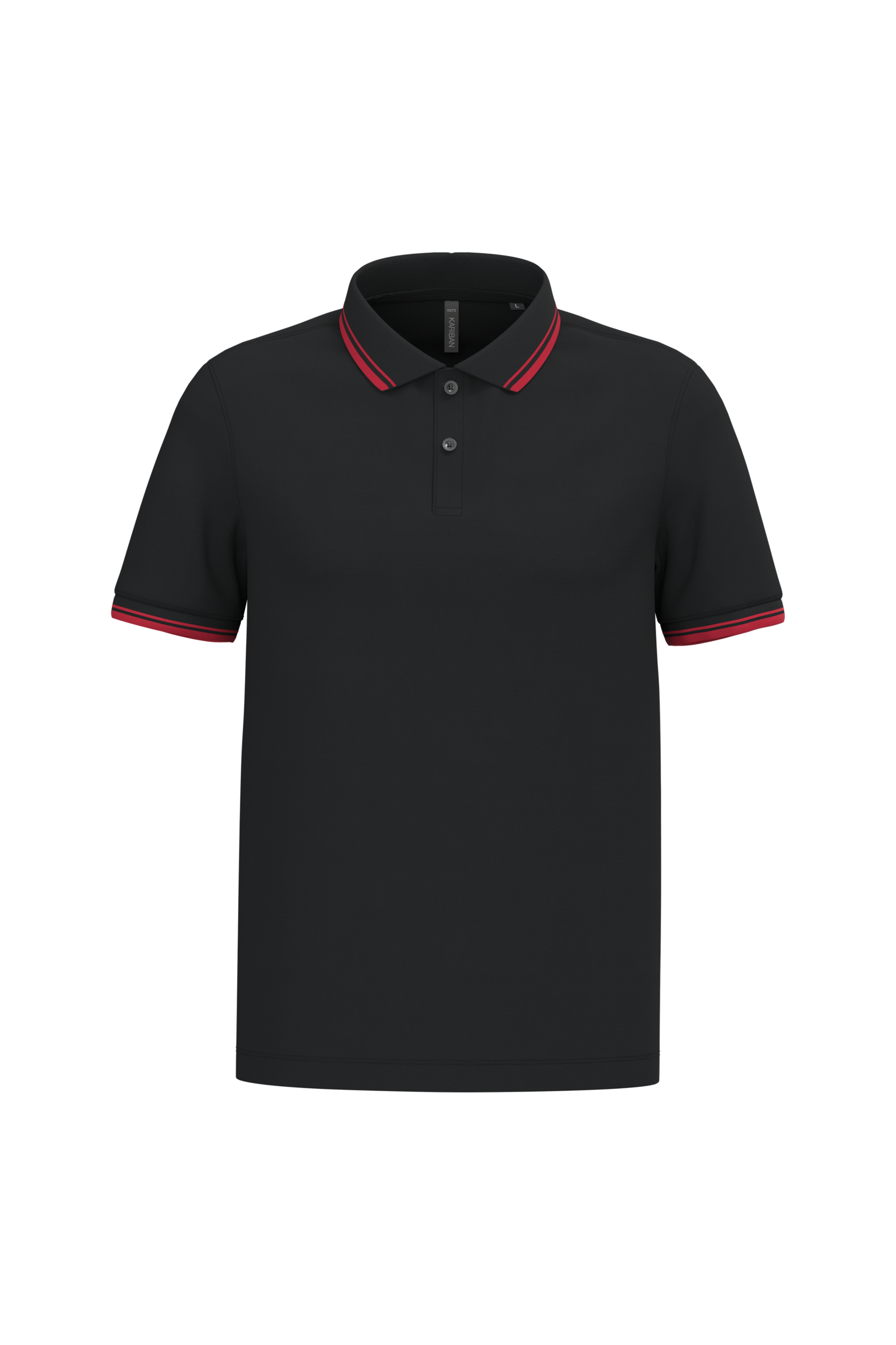 Miniature 13 pour Polo homme manches courtes à liserés contrastés