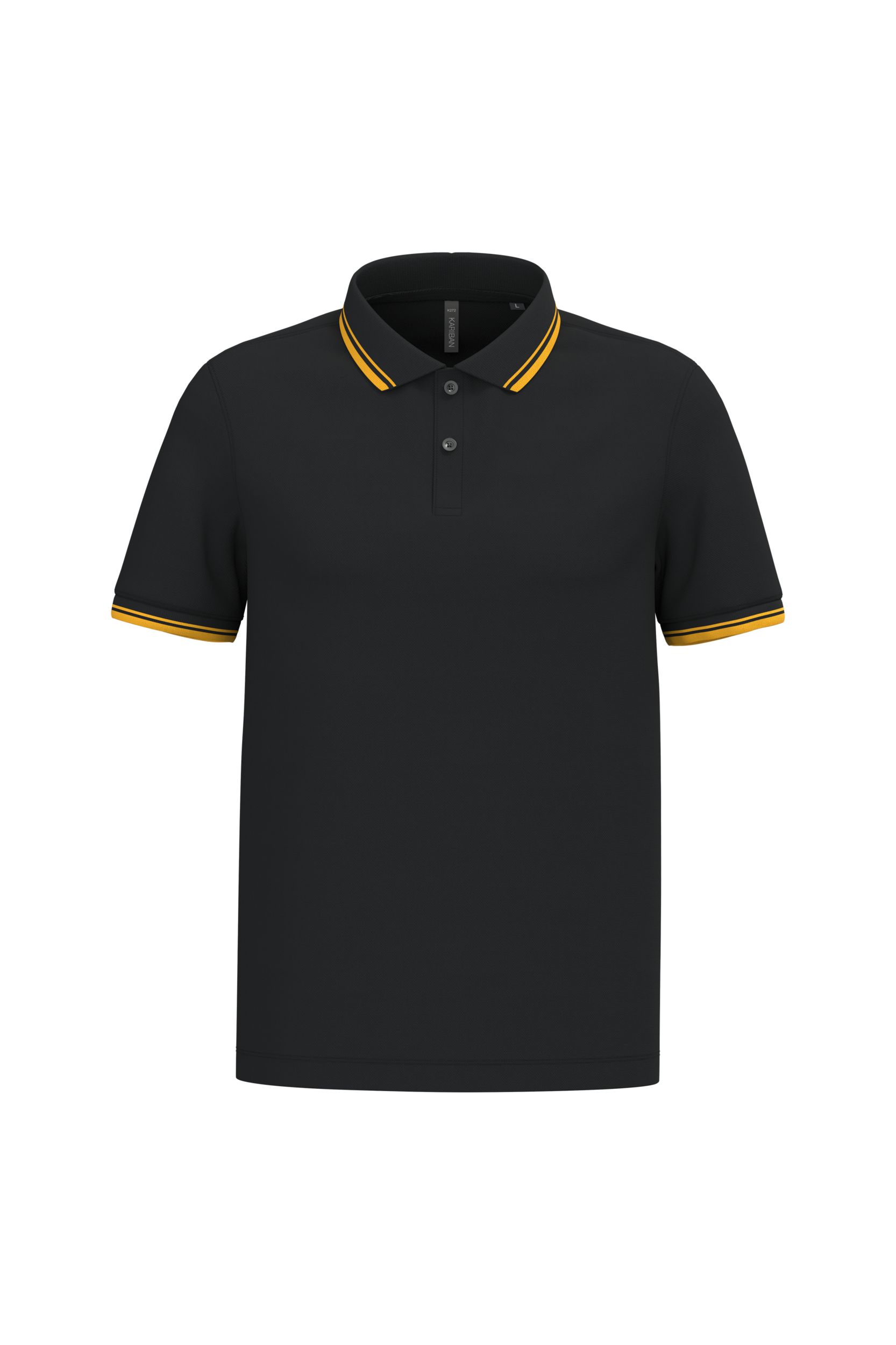 Miniature 15 pour Polo homme manches courtes à liserés contrastés