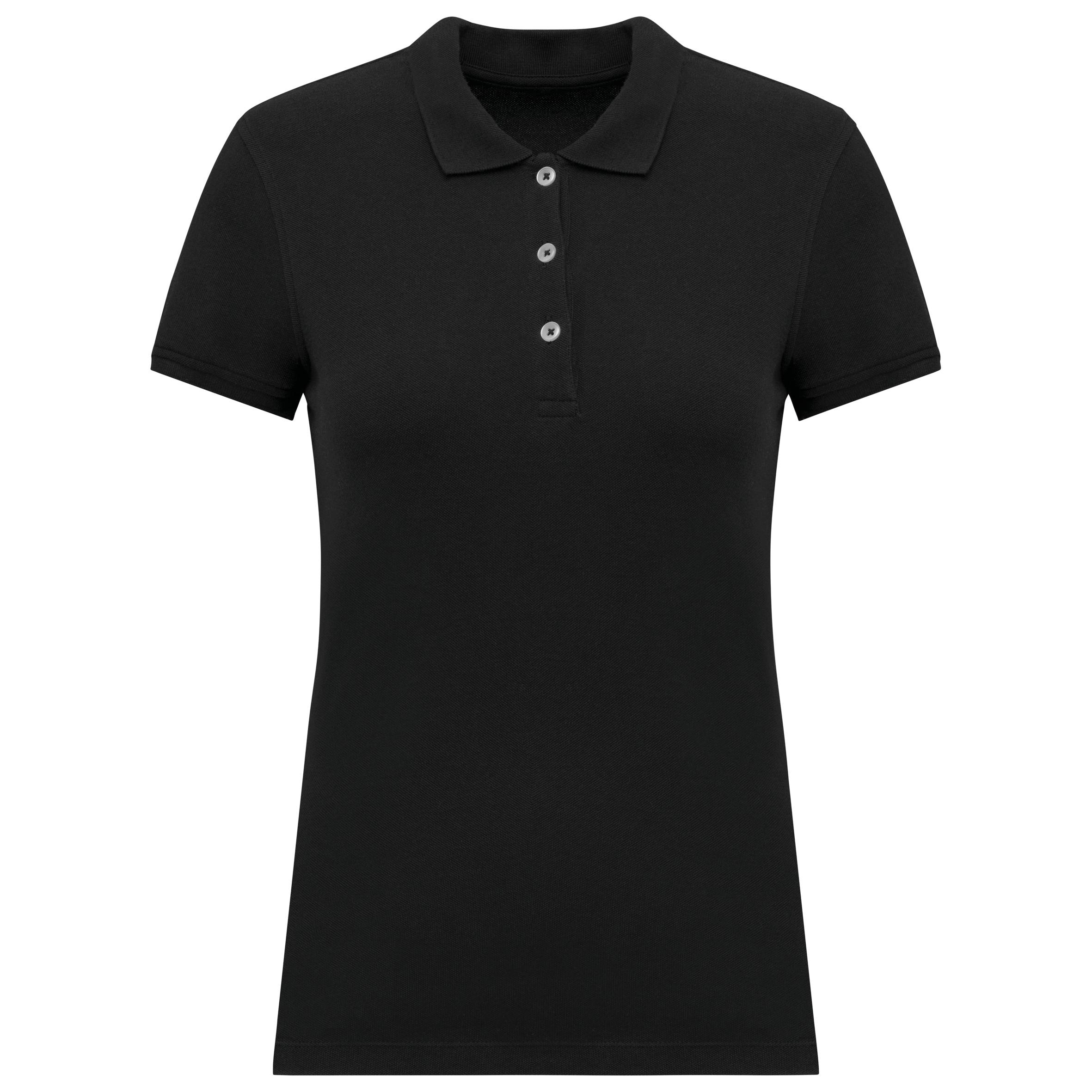 Miniature 3 pour Polo piqué manches courtes femme