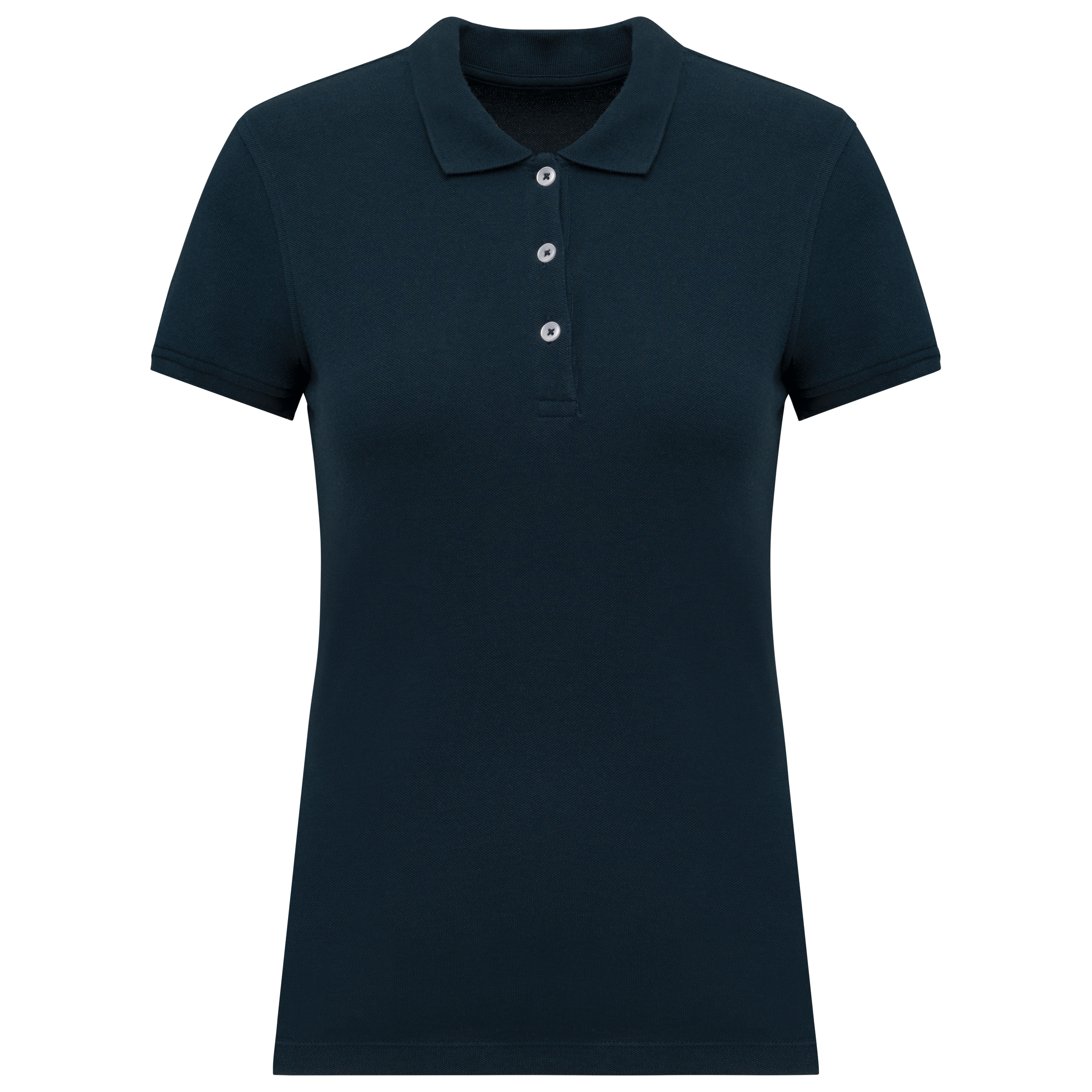 Miniature 5 pour Polo piqué manches courtes femme