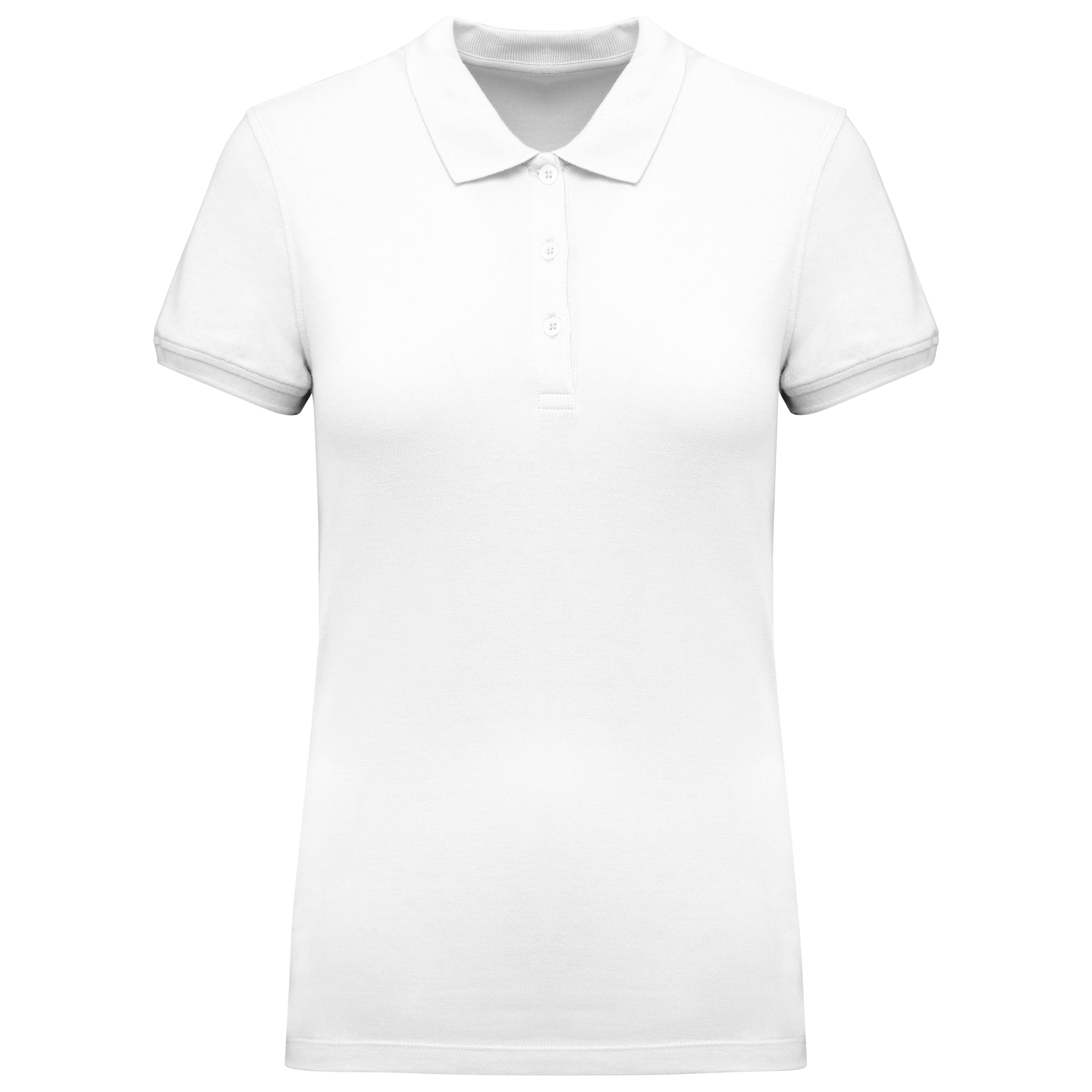 Miniature 8 pour Polo piqué manches courtes femme